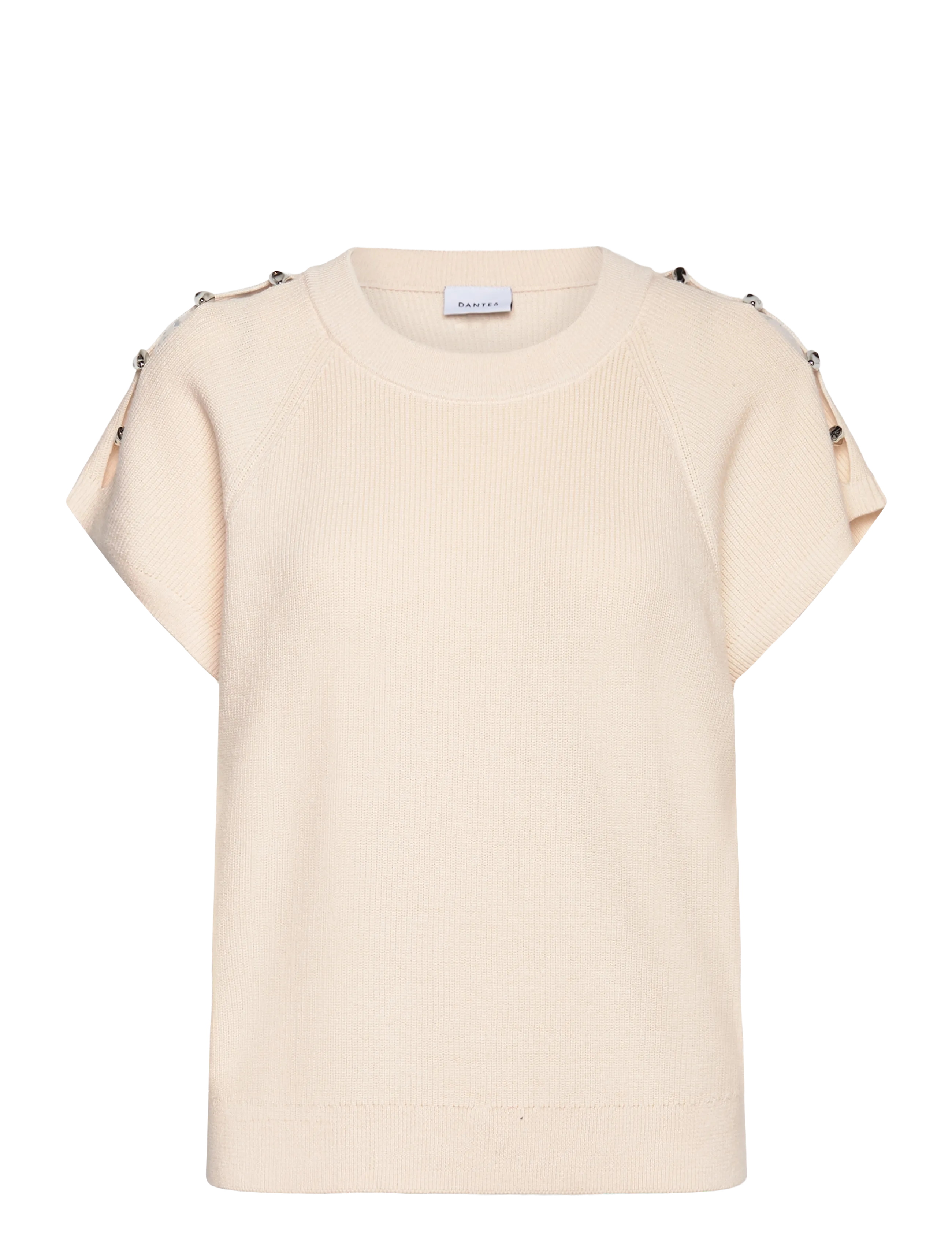 DANTE6 Dante6-Seattle Beaded Pullover Cream - M - Damen