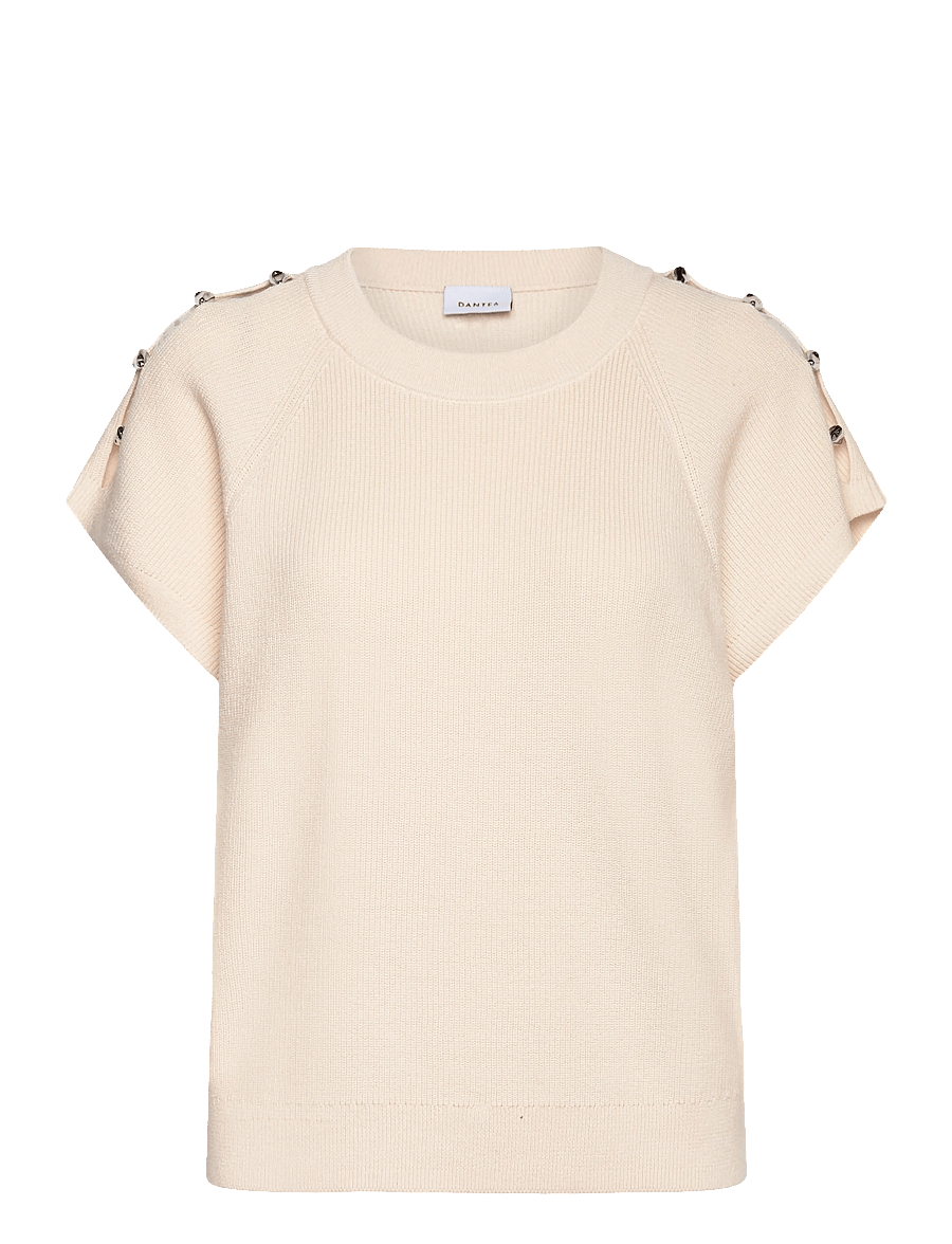 Dante6 - Dante6-Seattle beaded sweater - pullover - butter cream - 1