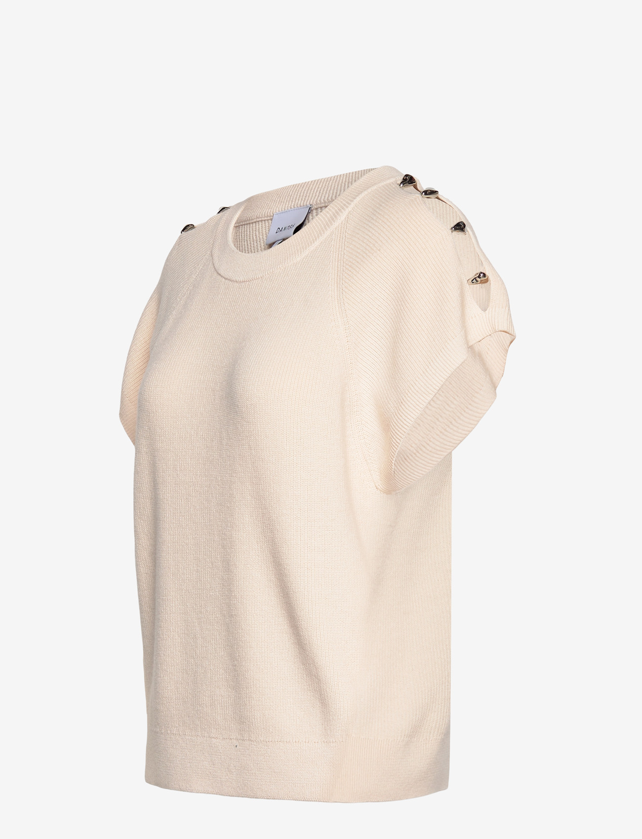 Dante6 - Dante6-Seattle beaded sweater - sviitrid - butter cream - 3