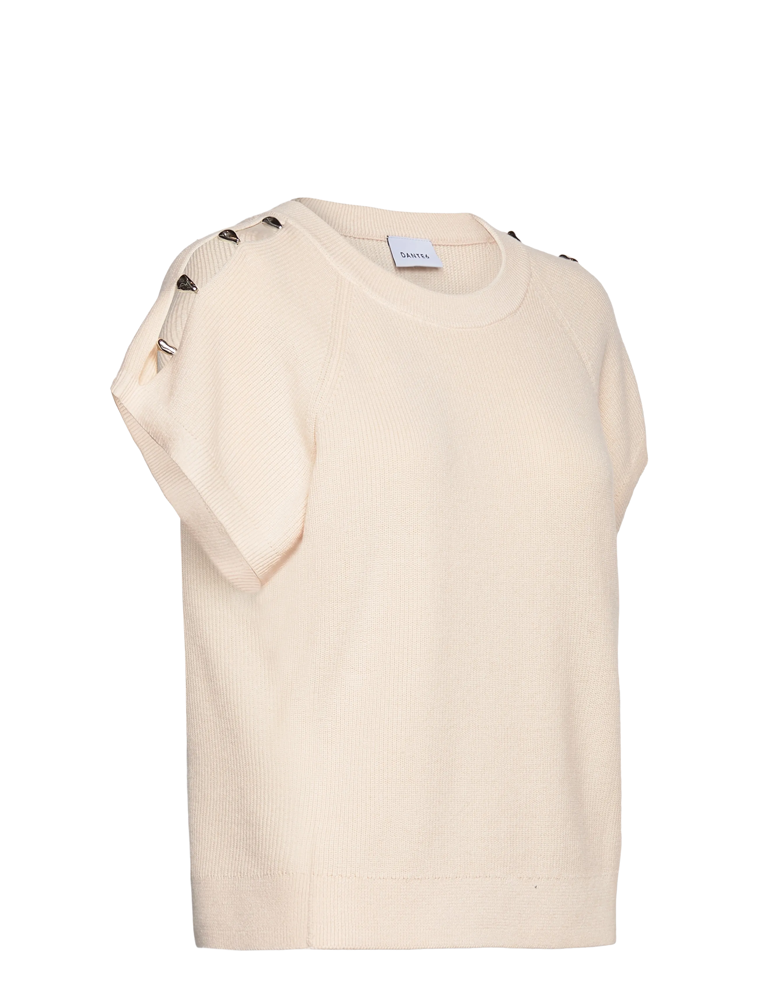 Dante6 - Dante6-Seattle beaded sweater - pullover - butter cream - 4