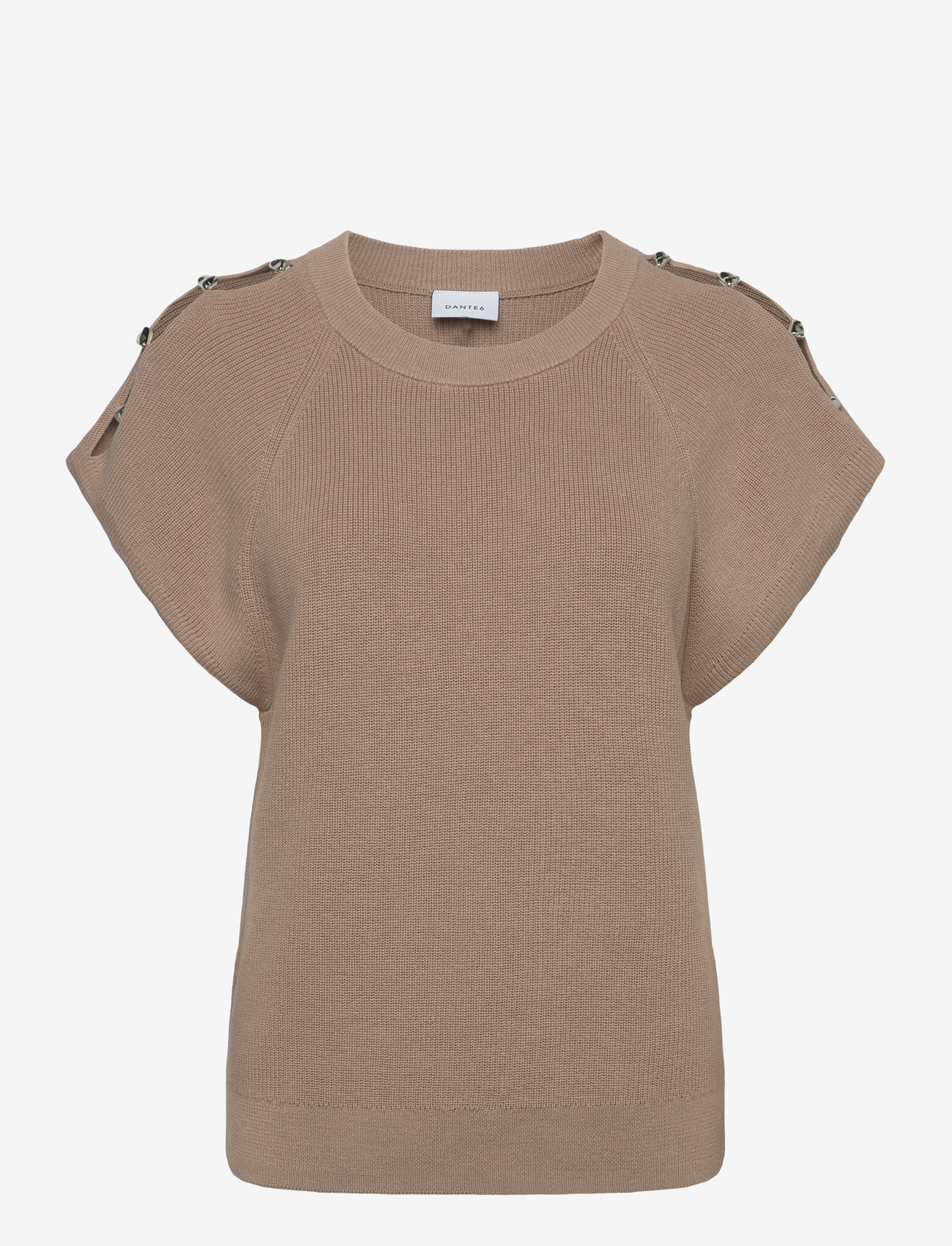 Dante6 - Dante6-Seattle beaded sweater - pullover - sand beige - 1