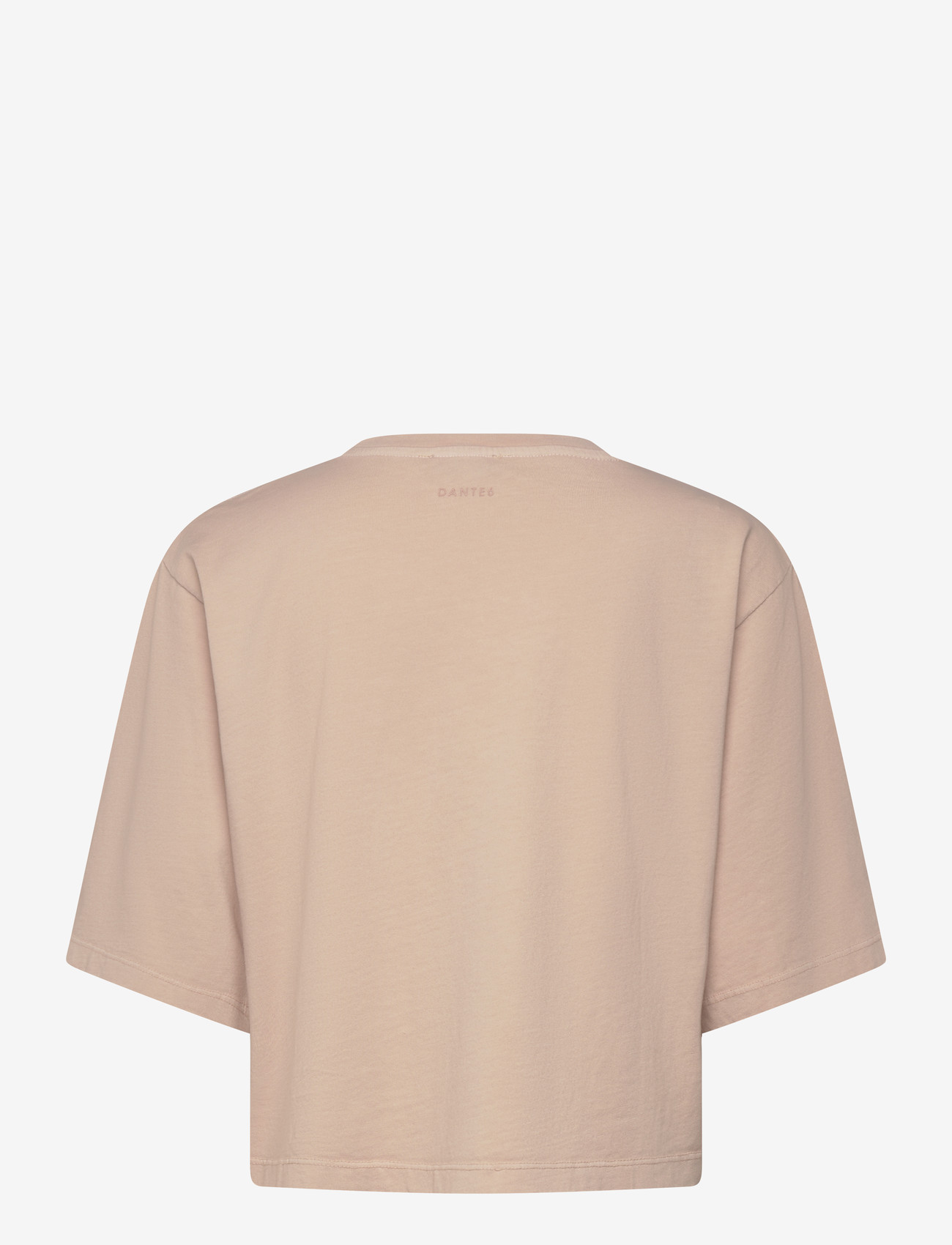 Dante6 - Dante6-Maimu loose fit cropped logo tee - crop tops - pink shell - 2