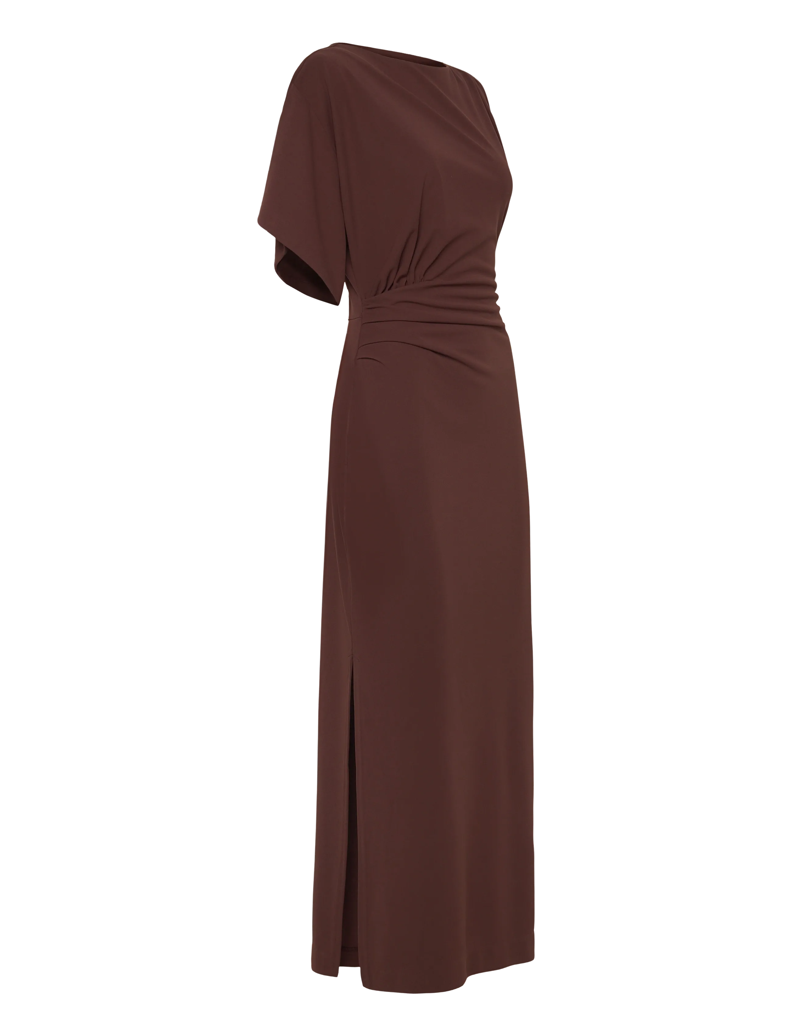 Dante6 - Dante6-Aliki asymmetrical maxi dress - abendkleider - chocolate brown - 3