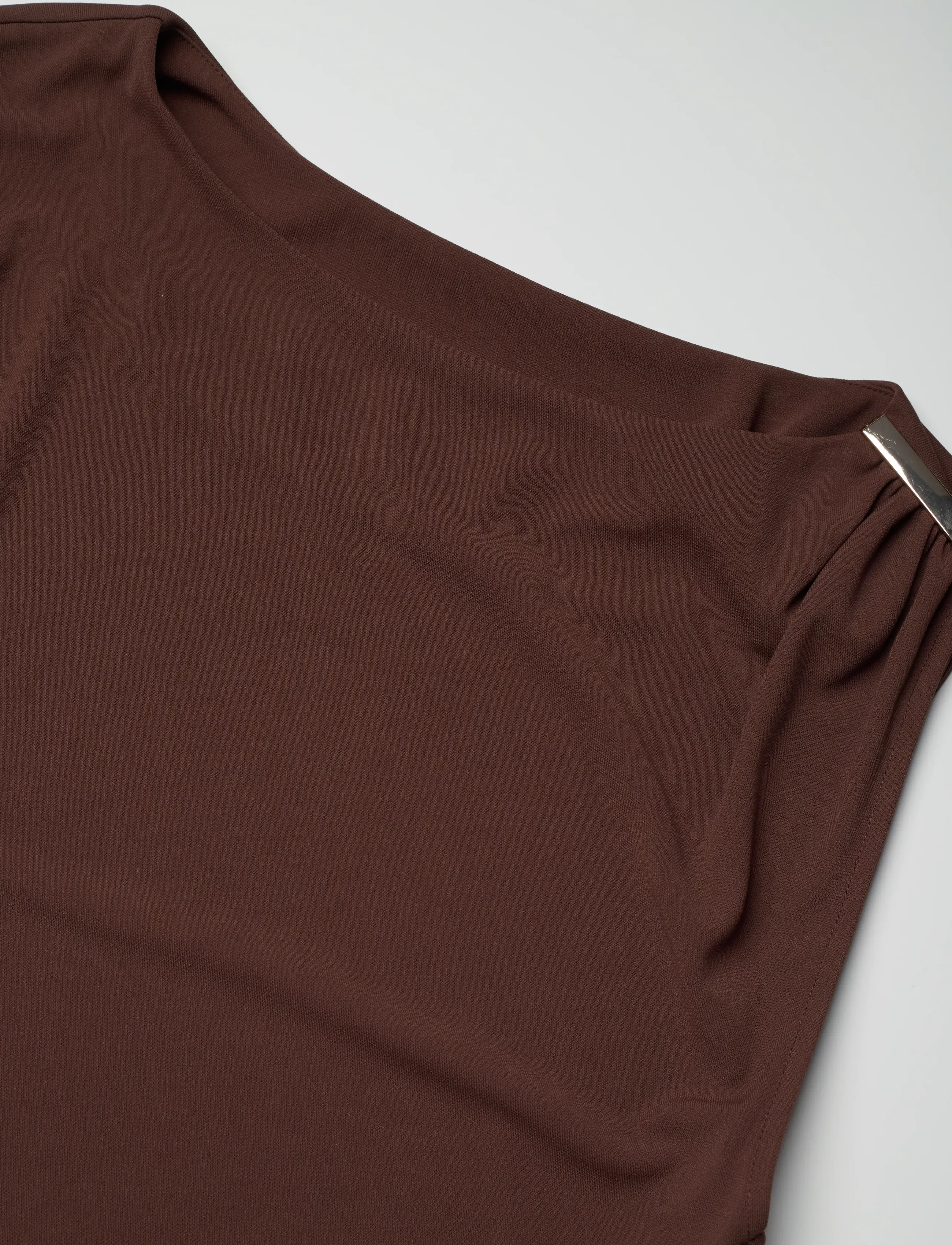 Dante6 - Dante6-Aliki asymmetrical maxi dress - abendkleider - chocolate brown - 5