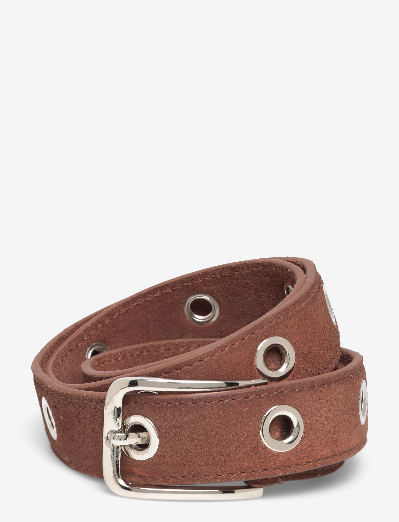 Dante6 - Dante6-Babette eyelet suede belt - midjebelter - cognac - 1