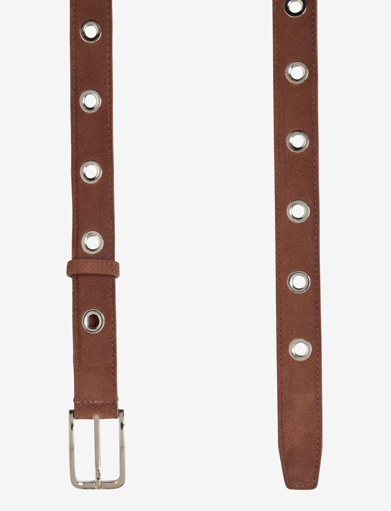 Dante6 - Dante6-Babette eyelet suede belt - midjebelter - cognac - 2