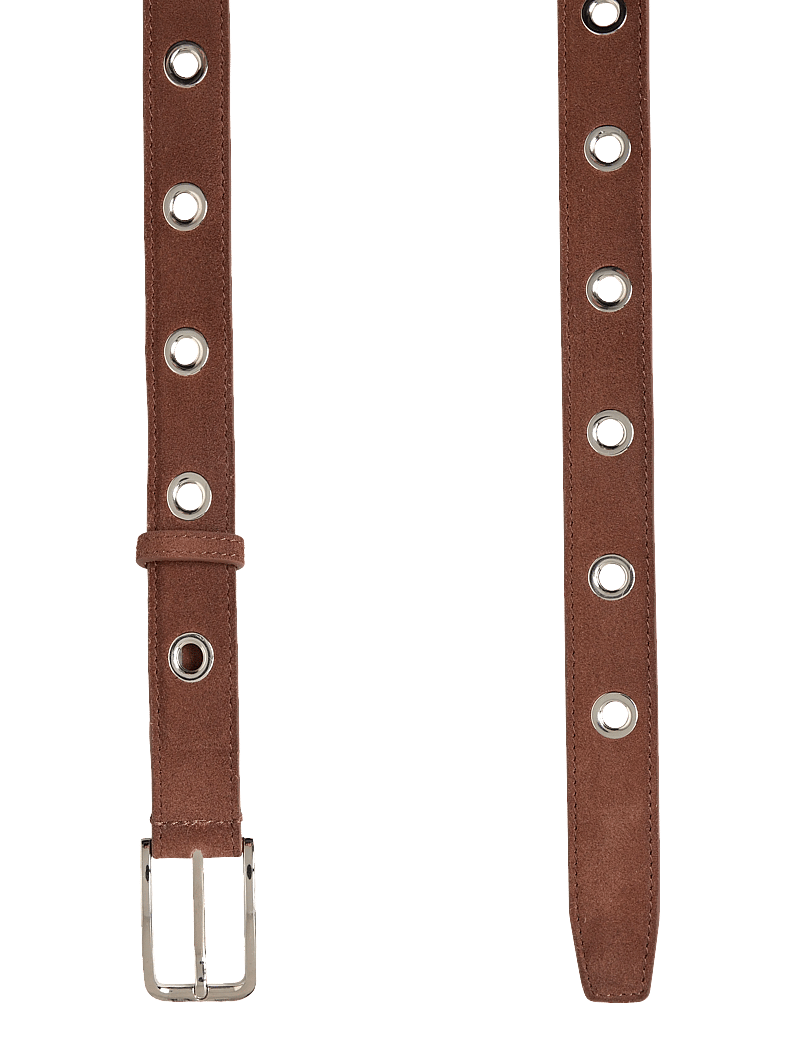 Dante6 - Dante6-Babette eyelet suede belt - midjebelter - cognac - 2