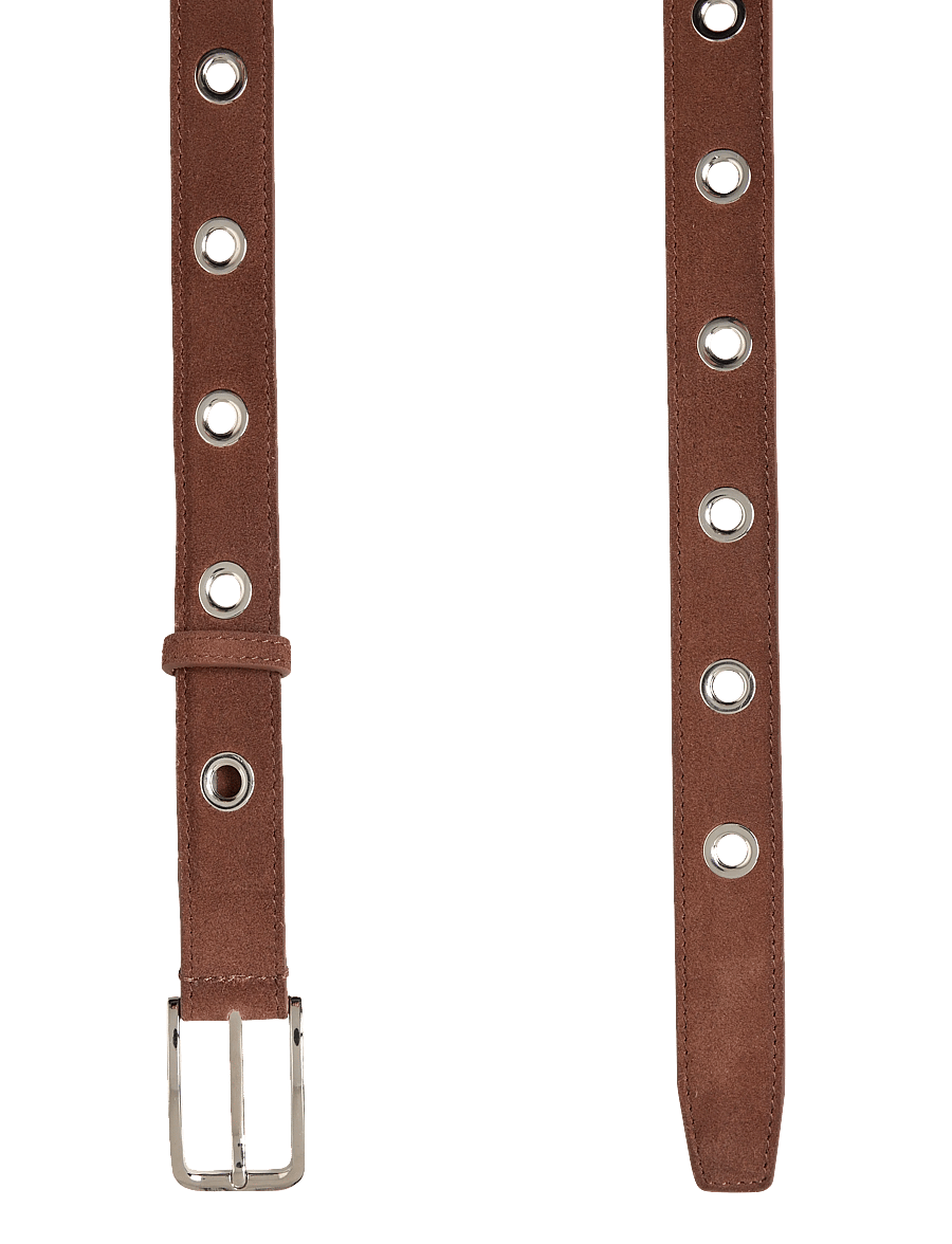 Dante6 - Dante6-Babette eyelet suede belt - bælter til taljen - cognac - 2