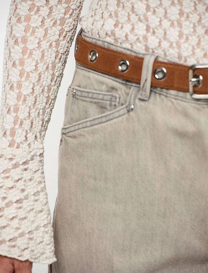 Dante6 - Dante6-Babette eyelet suede belt - midjebelter - cognac - 4