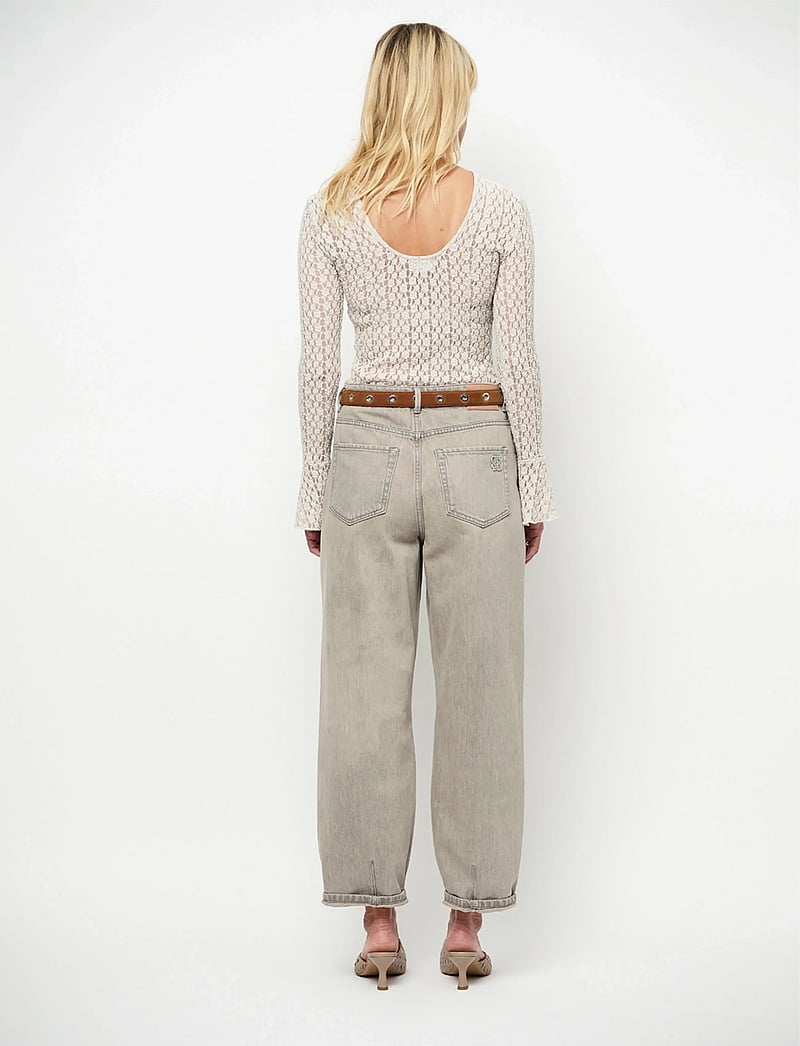 Dante6 - Dante6-Babette eyelet suede belt - midjebelter - cognac - 5