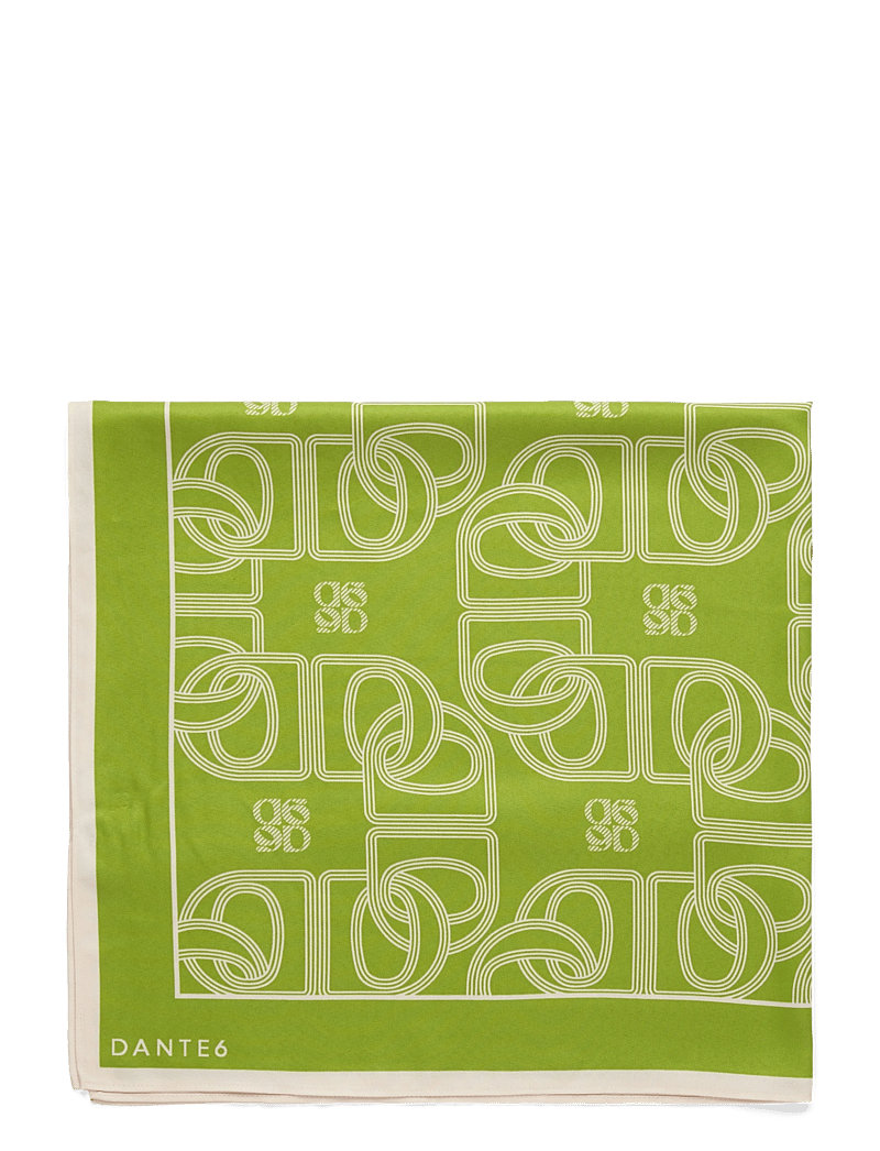 Dante6 - Dante6-Monogram scarf - alltags-style - green lush - 2