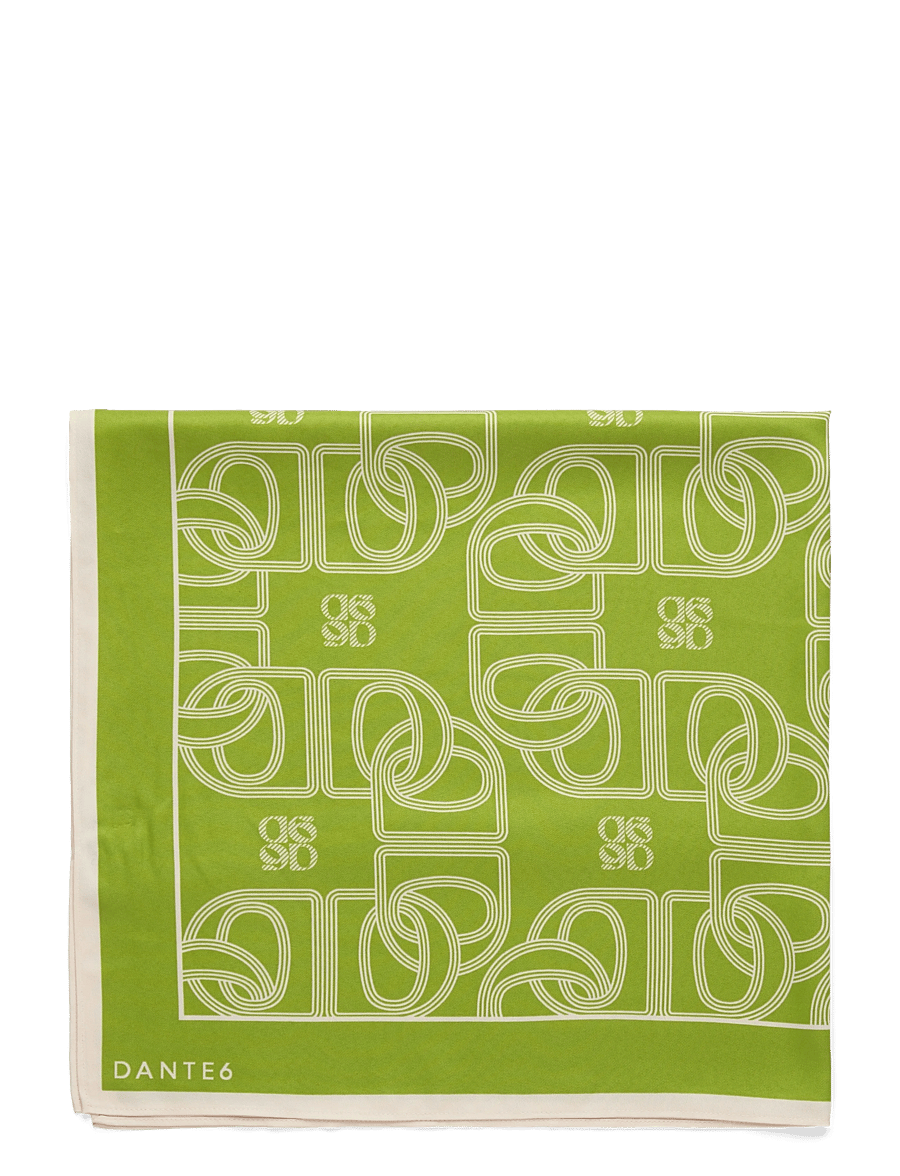 Dante6 - Dante6-Monogram scarf - alltags-style - green lush - 2