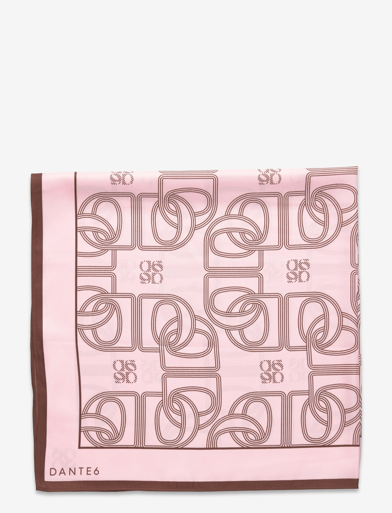 Dante6 - Dante6-Monogram scarf - alltags-style - pink shell - 2