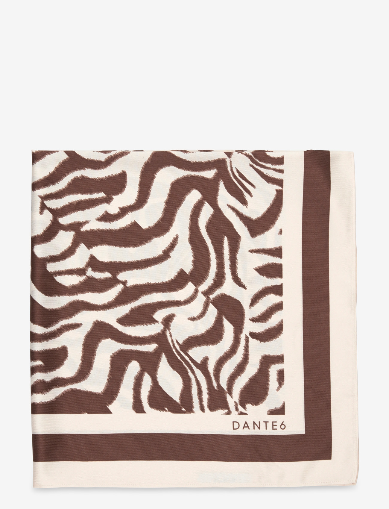 Dante6 - Dante6-Arlo animalistic printed scarf - lightweight scarves - brown/cream - 2