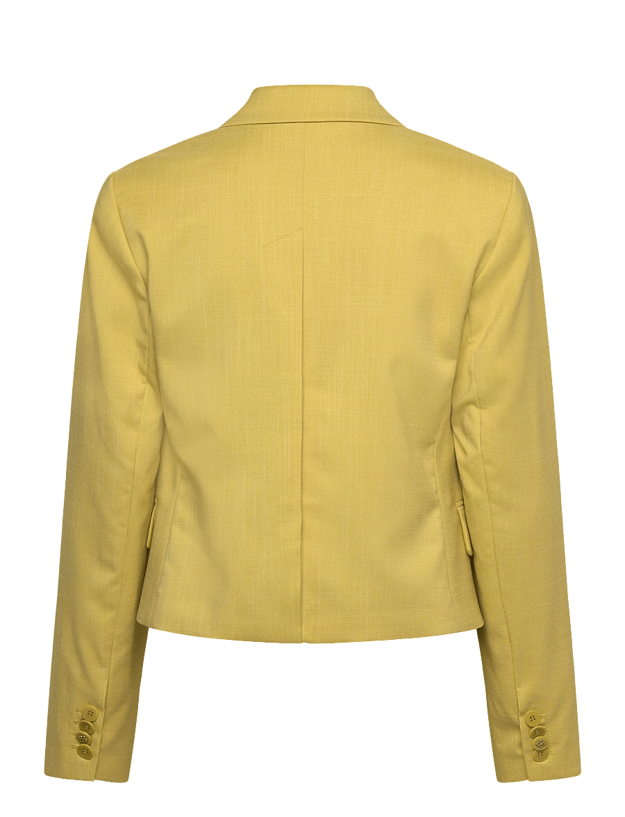 Dante6 - Dante6-Reyes relaxed fit cropped blazer - korte blazere - solar lime - 2