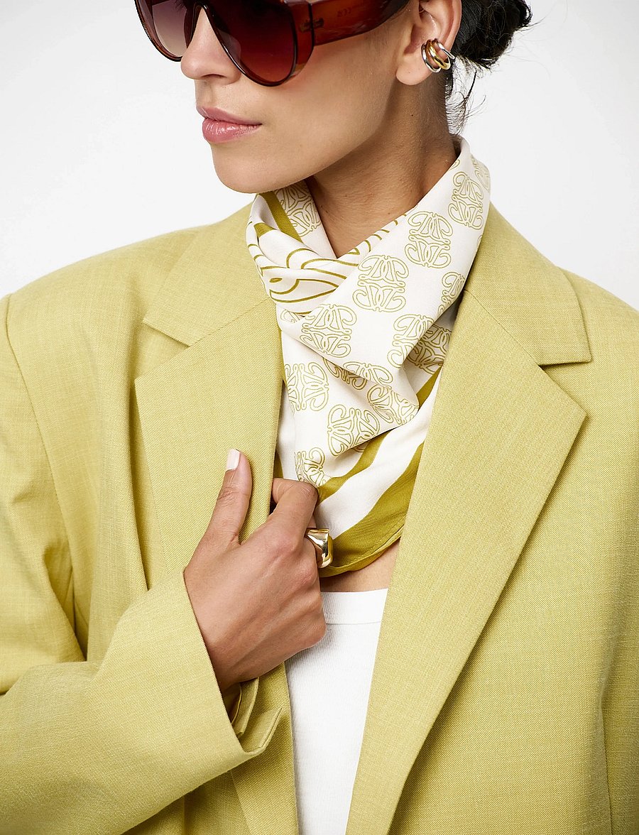 Dante6 - Dante6-Reyes relaxed fit cropped blazer - korte blazere - solar lime - 5