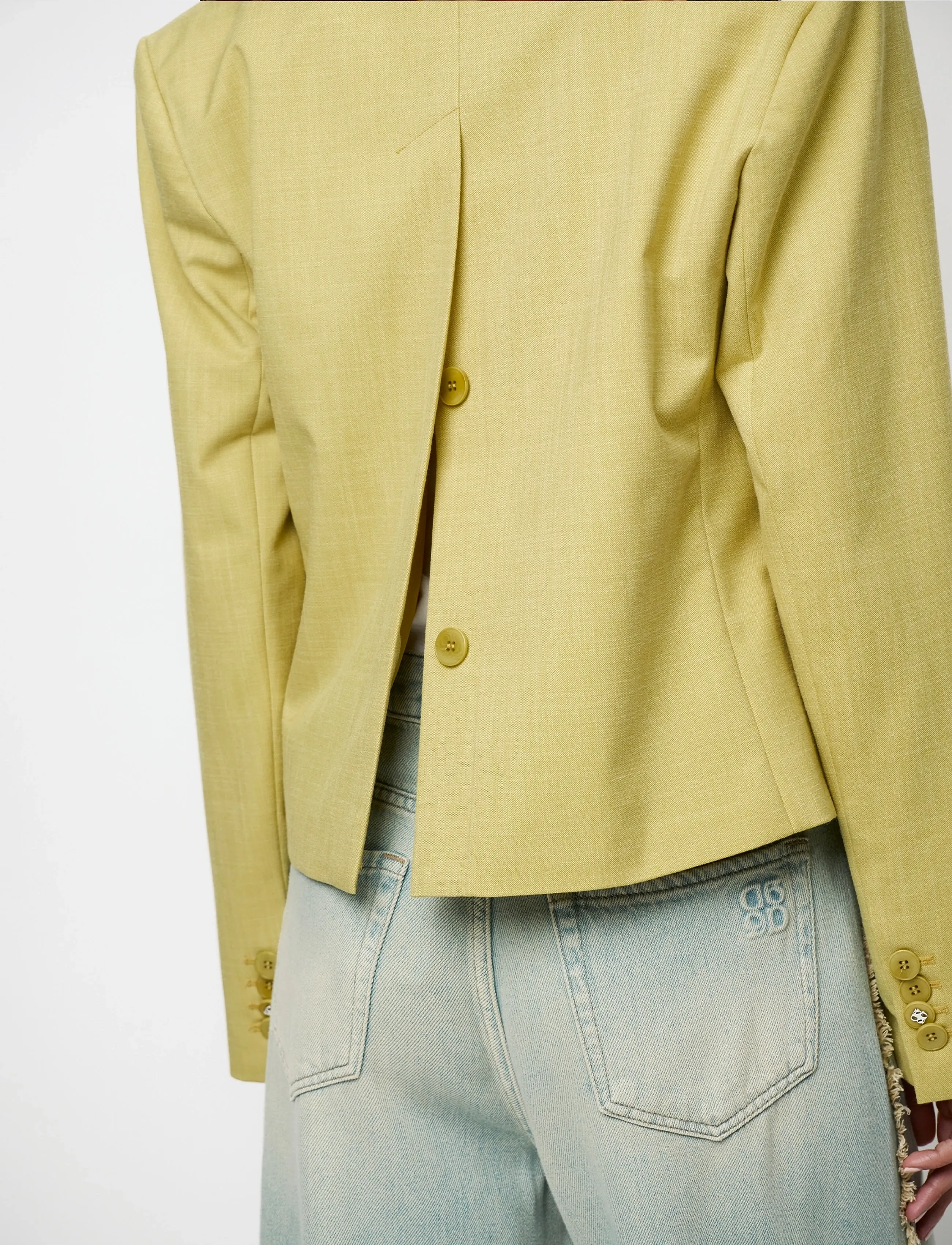 Dante6 Dante6-Reyes Relaxed Fit Cropped Blazer dam – bild 5