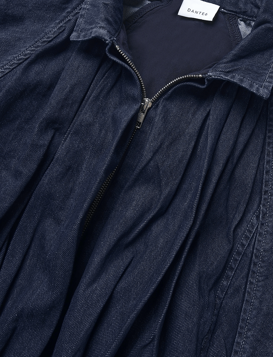Dante6 - Dante6-Cassi balloony denim jacket - vårjackor - dark indigo - 5