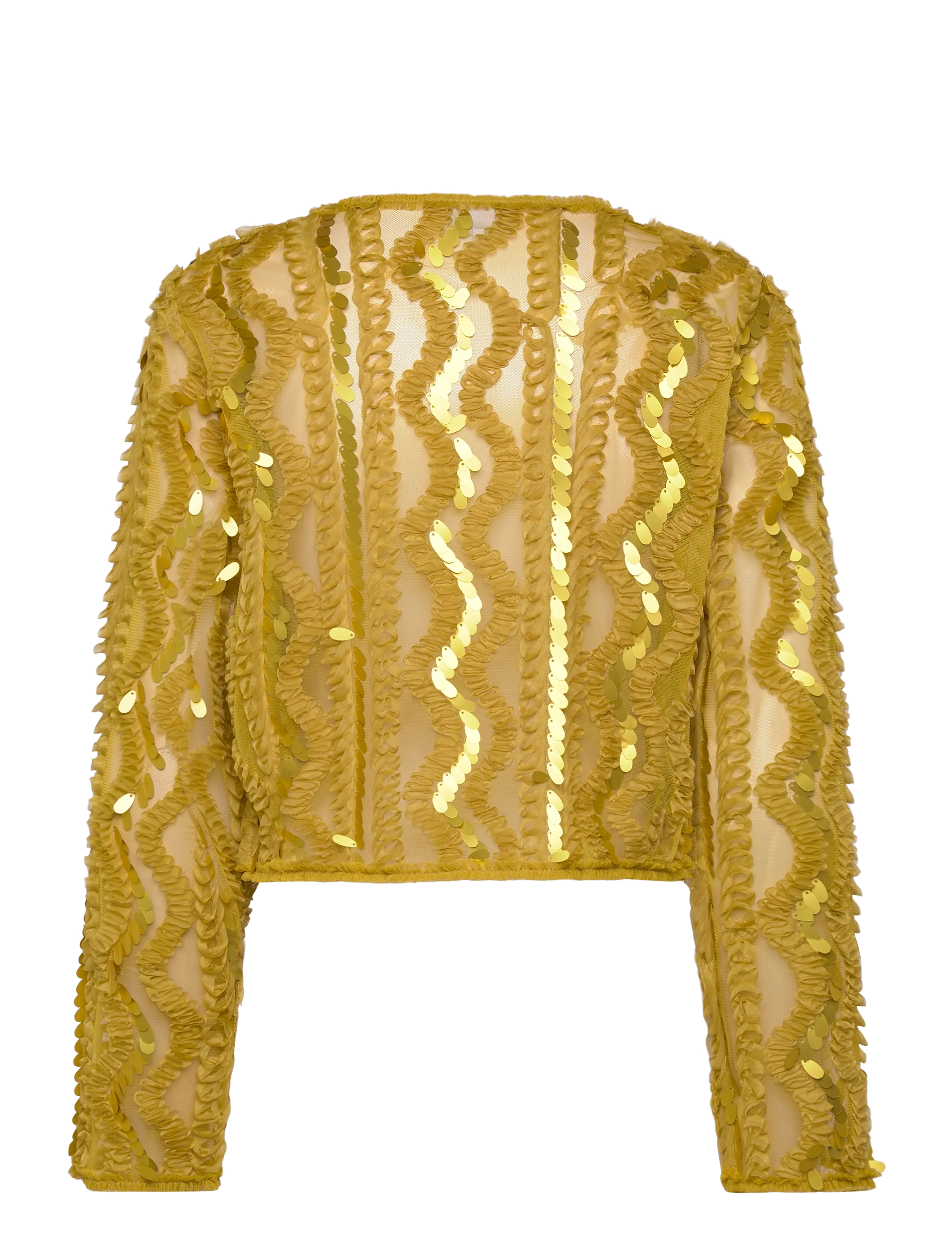 Dante6 - Dante6-Marceline sequins jacket - spring jackets - solar lime - 2