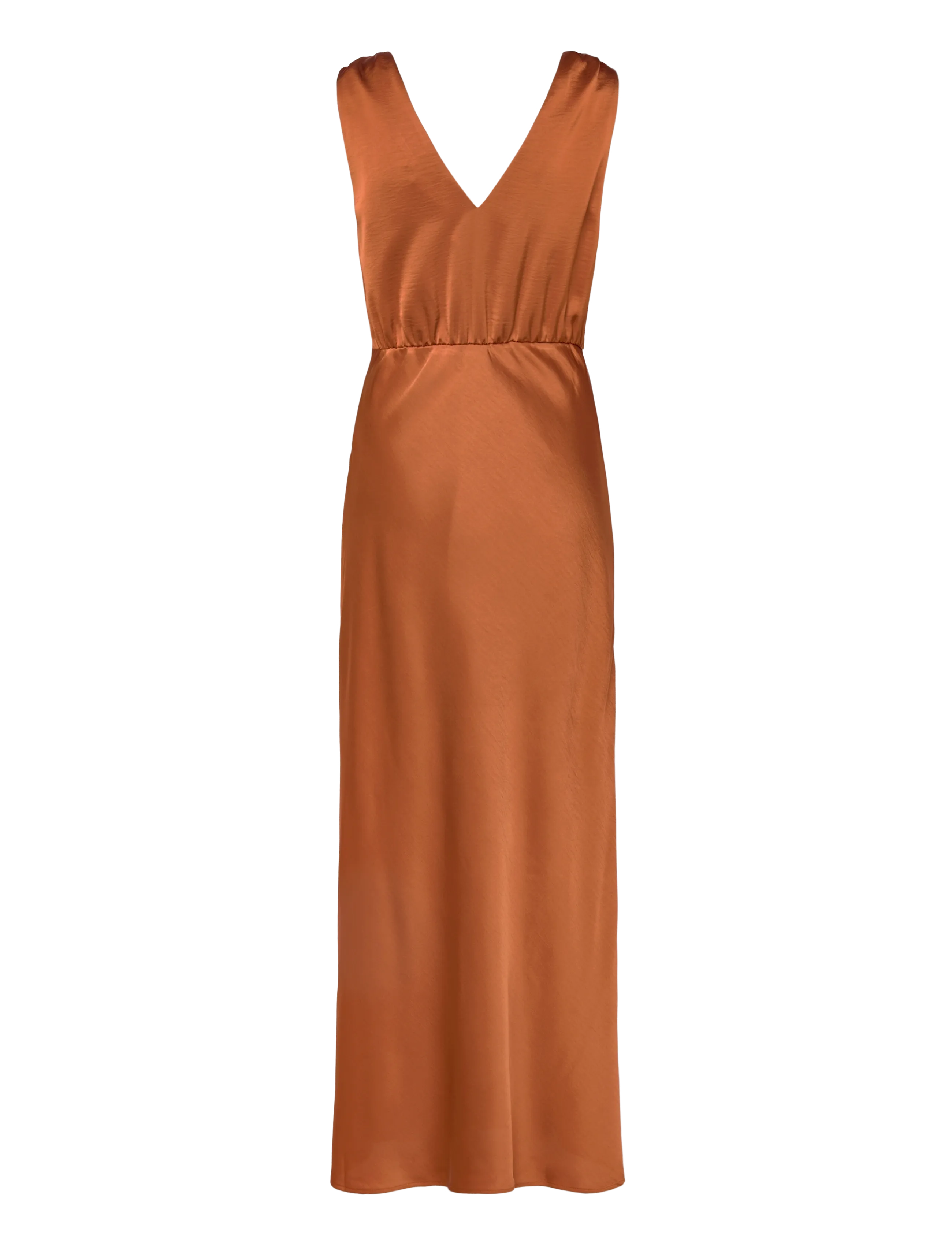 Dante6 - Dante6-Marcia satin maxi dress - maxikleider - sunset orange - 2