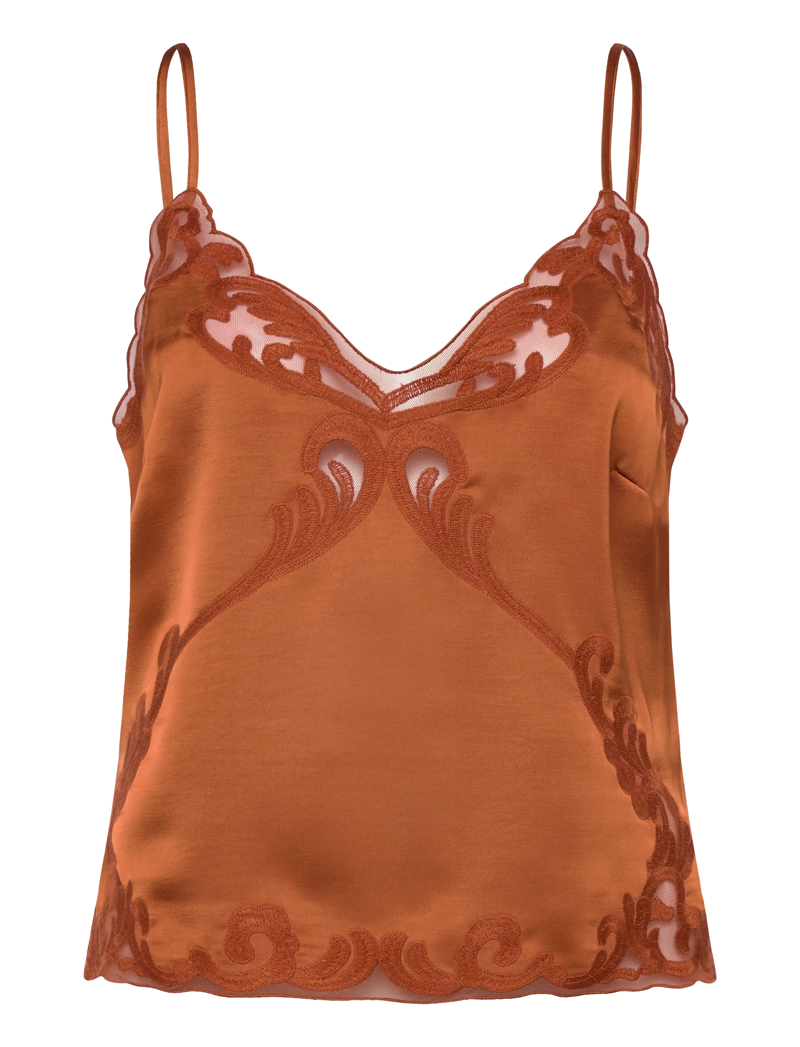 DANTE6 Dante6-Ligne Strickjacke Camisole Oberteil Orange - 34 - Damen