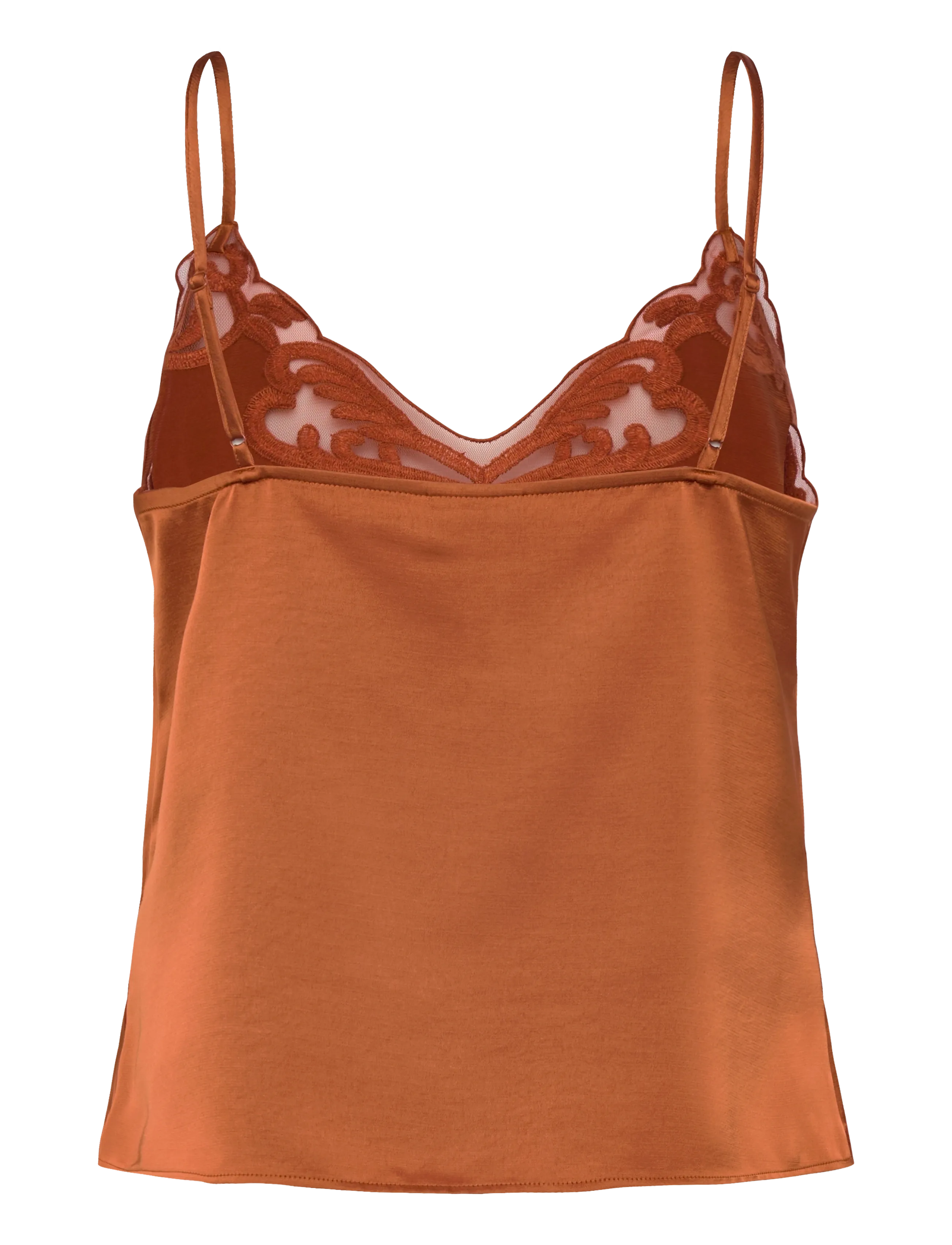 Dante6 - Dante6-Ligne lace camisole top - mouwloze tops - sunset orange - 2