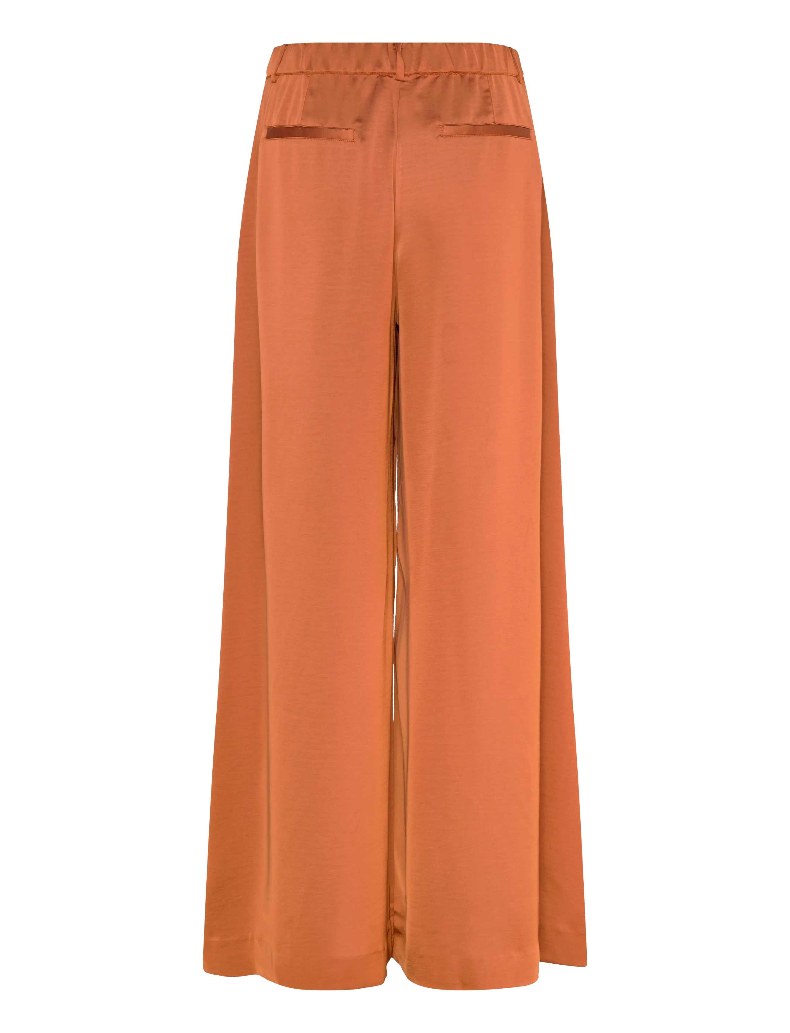 Dante6 - Dante6-Onique wide leg satin pants - sunset orange - 2