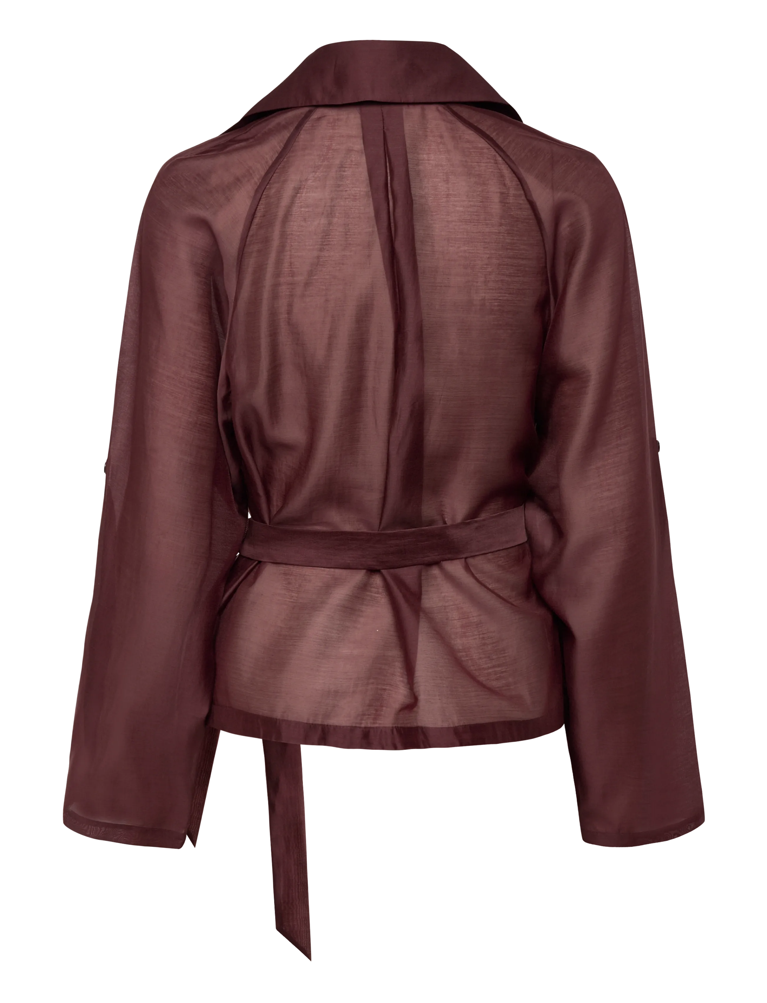 Dante6 - Dante6-Svea short trench blazer - blazer mit gürtel - cacao berry - 2