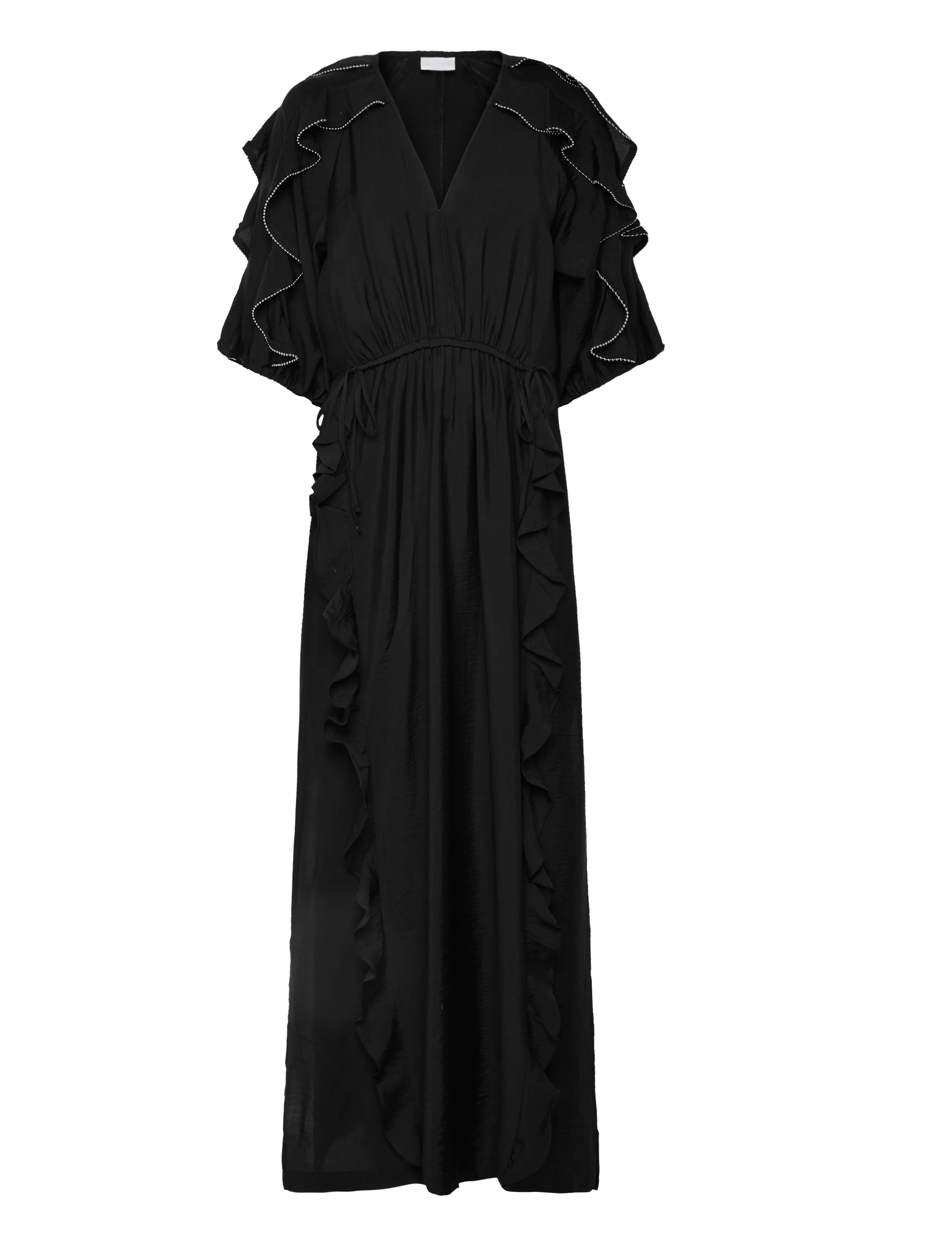 DANTE6 Dante6-Anzur Embellished Maxi Kleid Schwarz - 38 - Damen