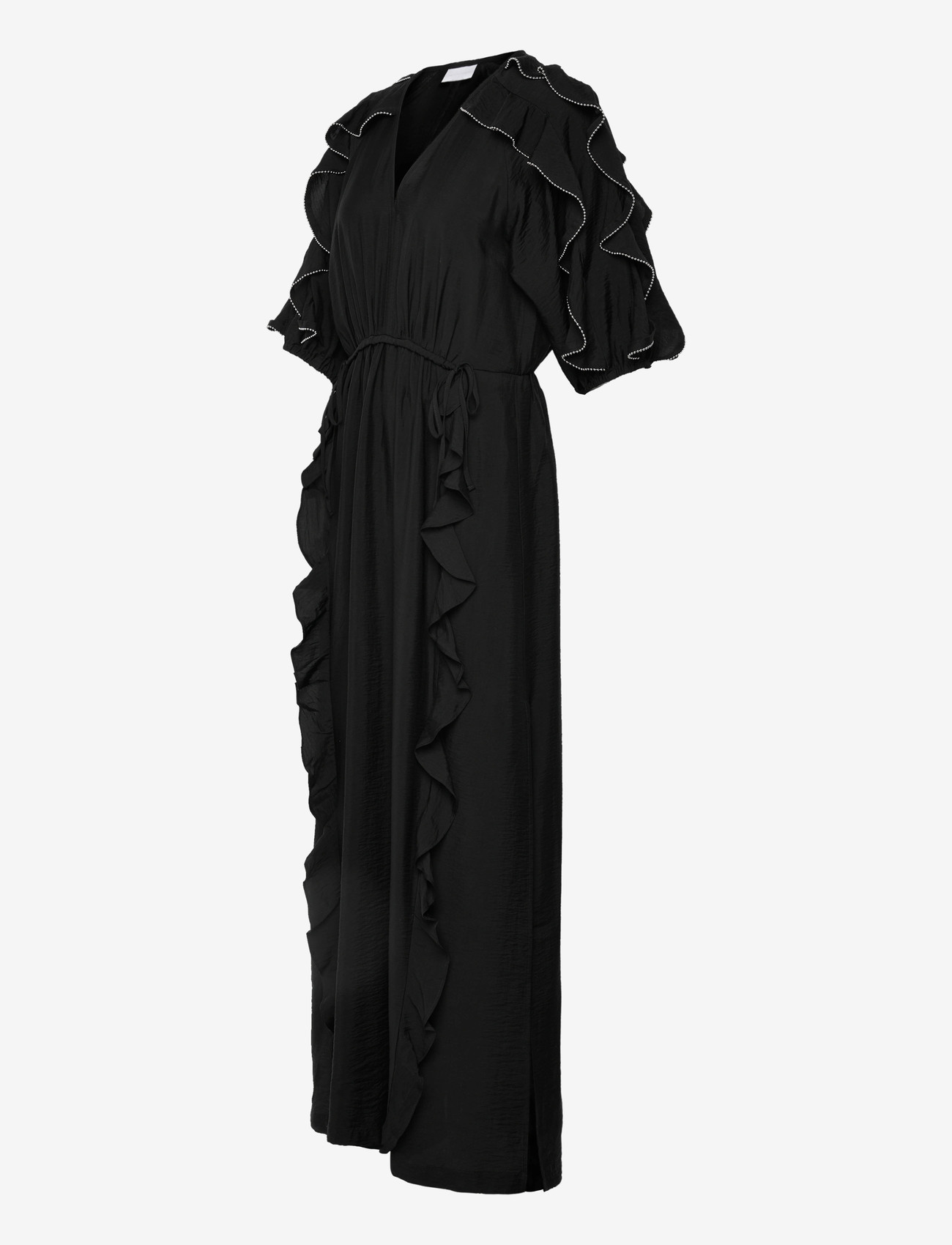 Dante6 - Dante6-Anzur embellished maxi dress - sukienki maxi - raven - 3