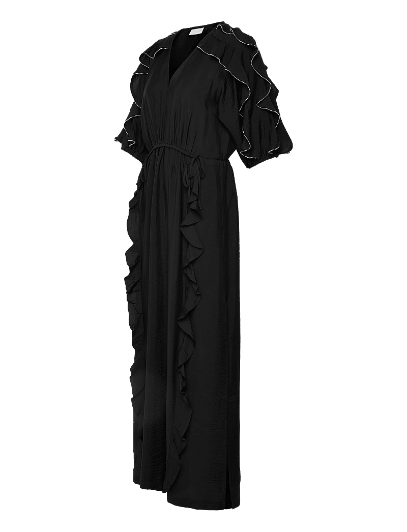 Dante6 - Dante6-Anzur embellished maxi dress - sukienki maxi - raven - 3