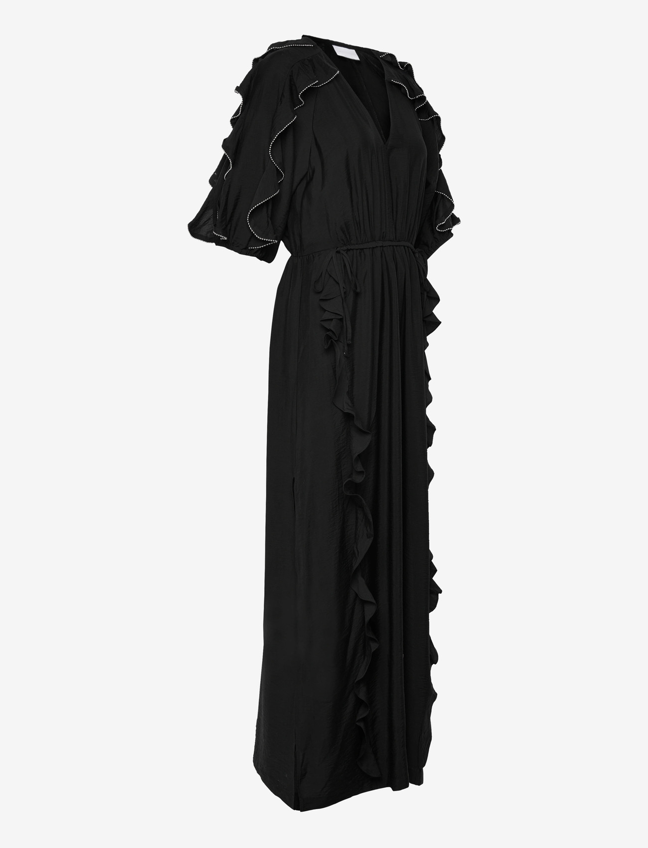 Dante6 - Dante6-Anzur embellished maxi dress - sukienki maxi - raven - 4