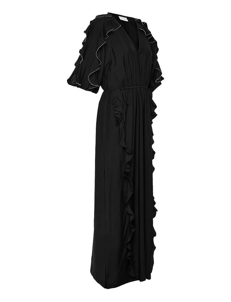 Dante6 - Dante6-Anzur embellished maxi dress - sukienki maxi - raven - 4