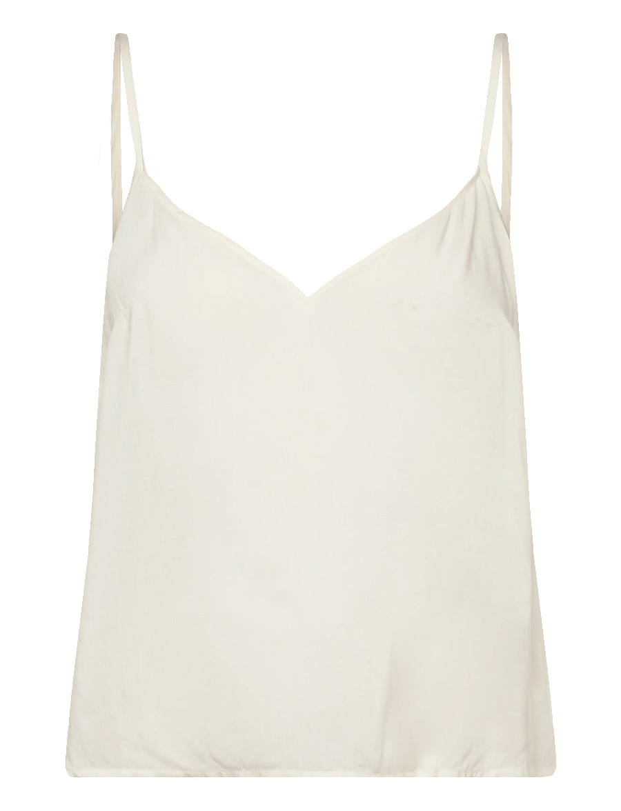 Dante6 - Dante6-Phora tulle ruffled top - langerma blússur - ivory - 3