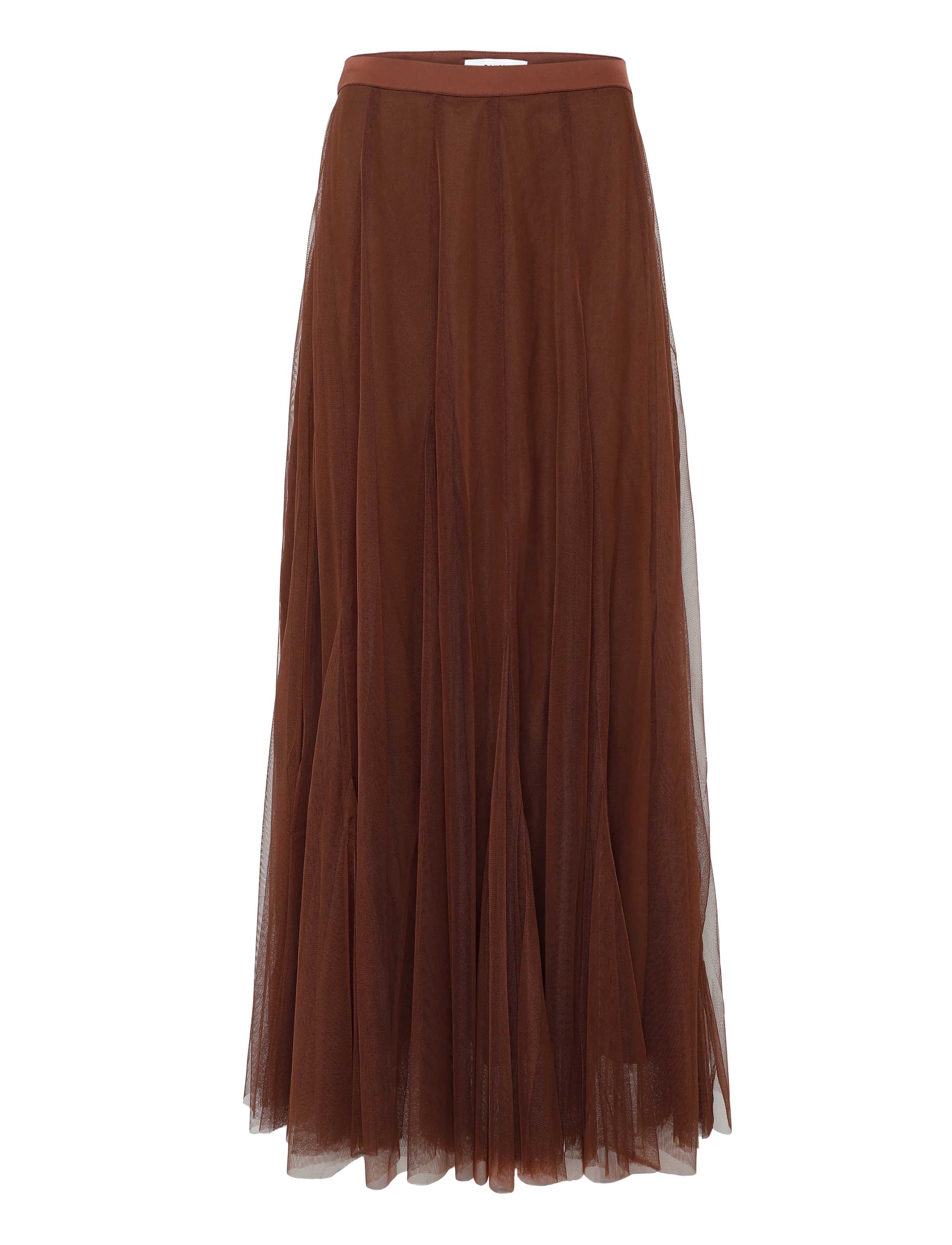 Dante6 Dante6-Taryn tulle maxi skirt - Nederdele - CHOCOLATE BROWN / brown