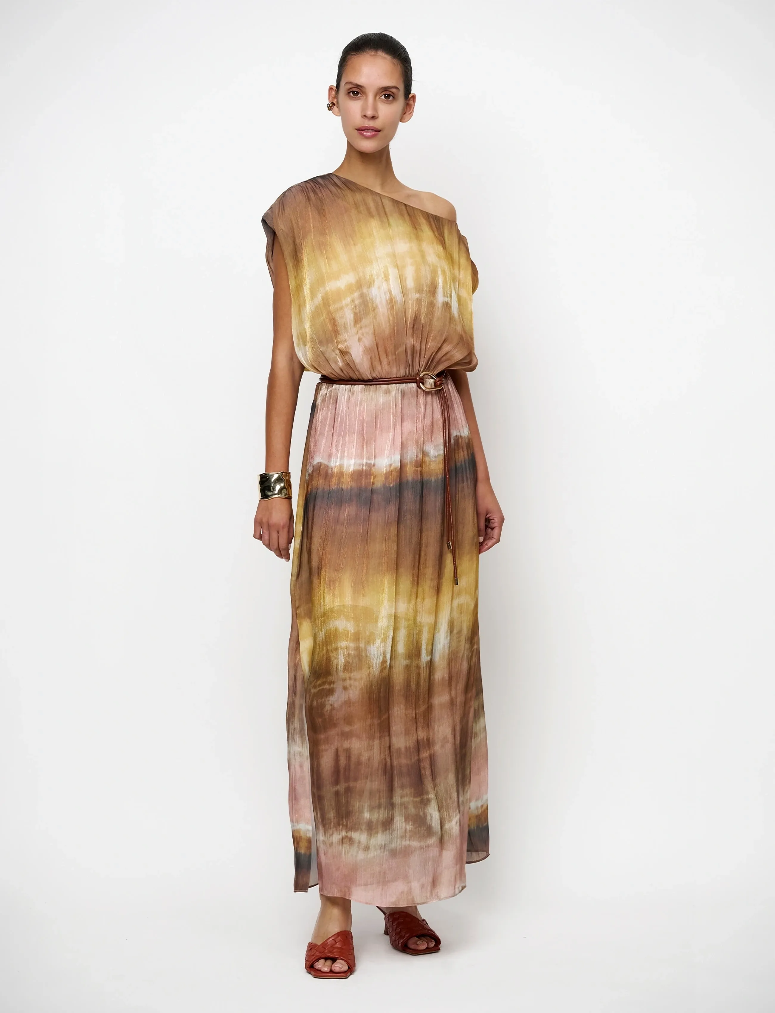 Dante6 -Kylan Printed Maxi Dress, 34, Dresses, Mehrfarbig/gemustert - Frauen