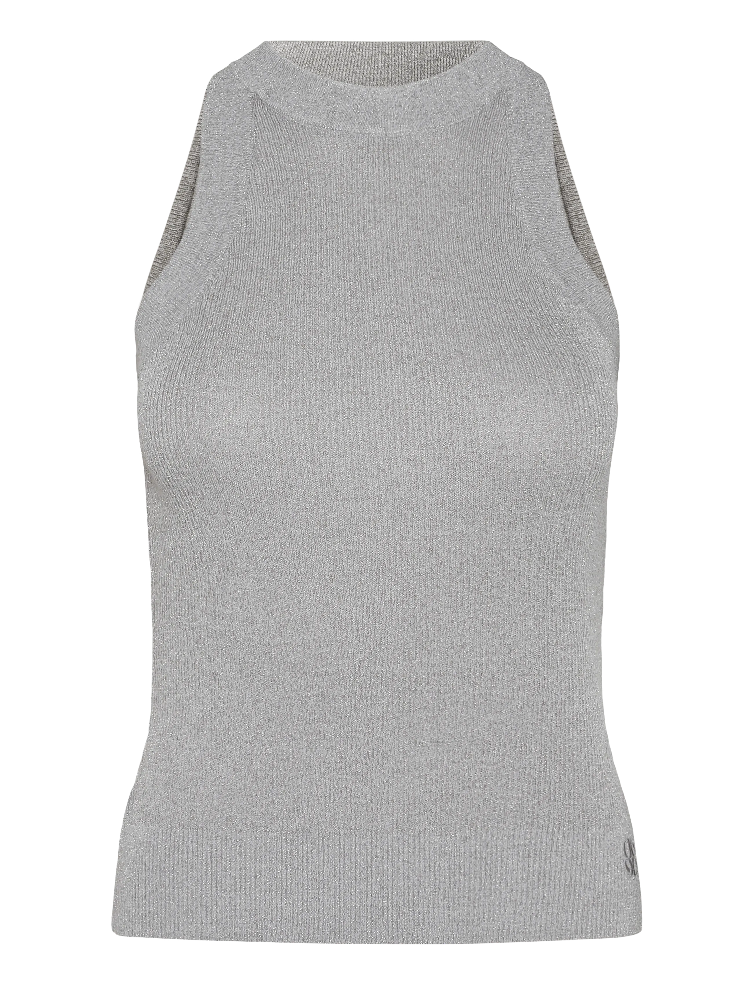 Dante6 Dante6-Noki metallic knitted tanktop - Bis zu 25% Rabatt - SILVER / silver