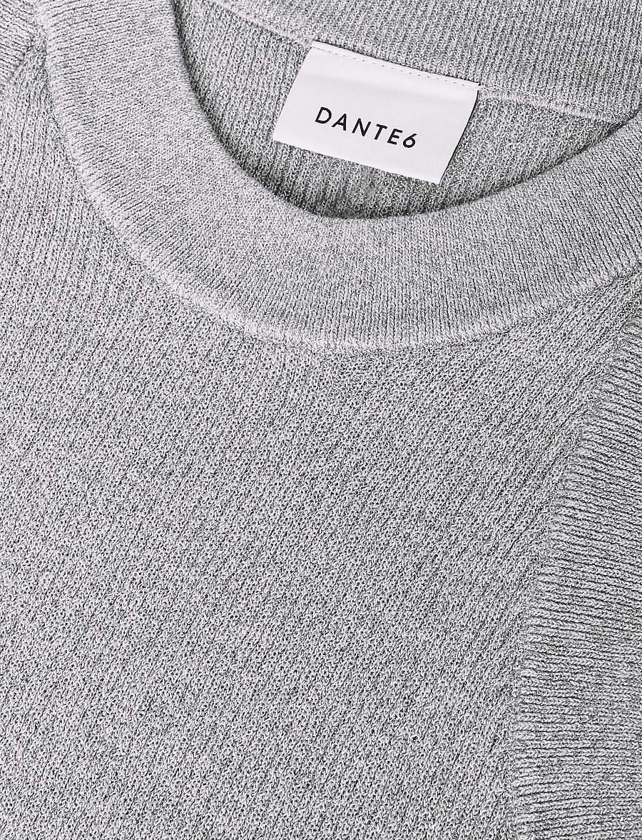 Dante6 - Dante6-Noki metallic knitted tanktop - Ärmellose tops - silver - 5