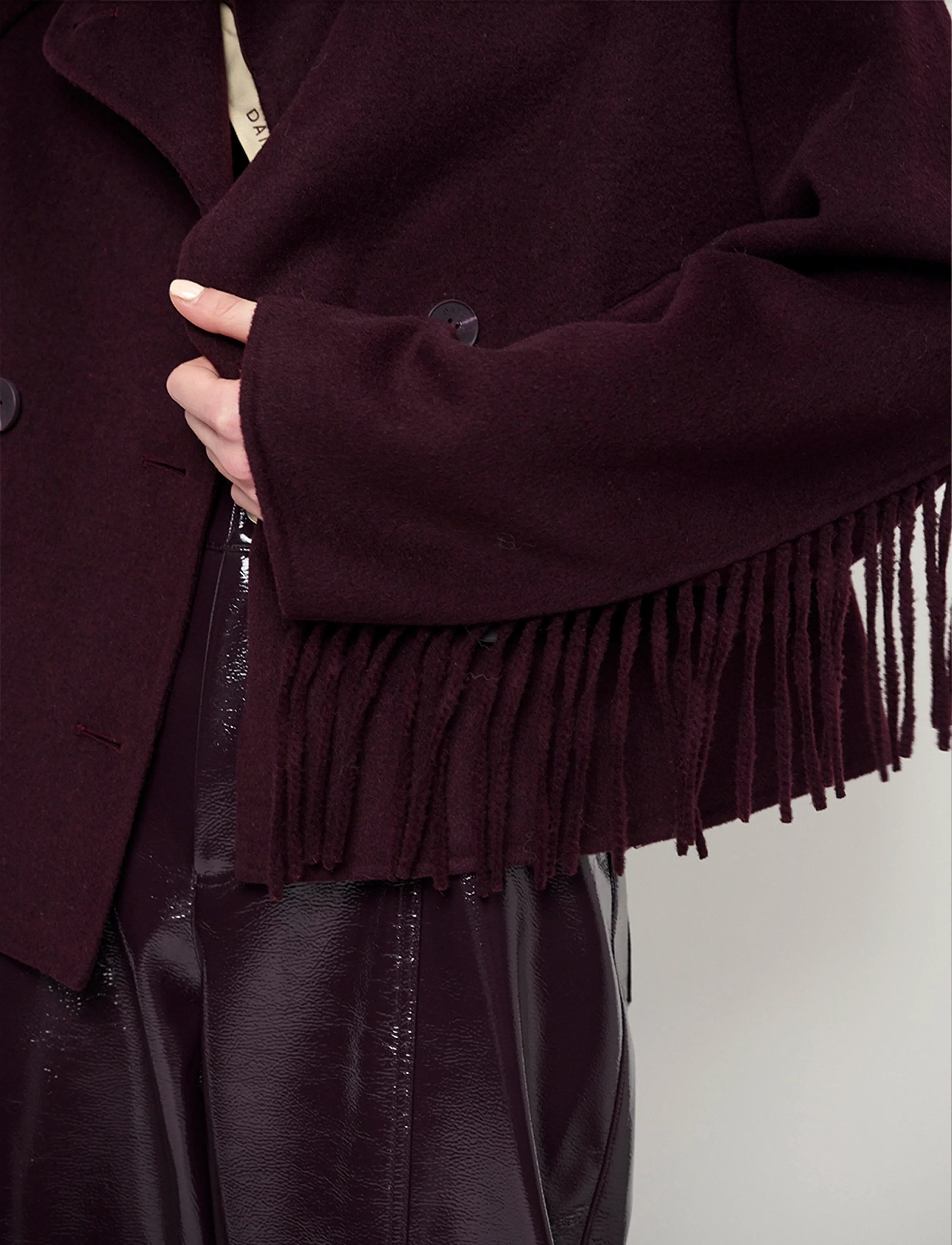 Dante6 Dante6-Haven Fringe Coat kappor & rockar dam – bild 5