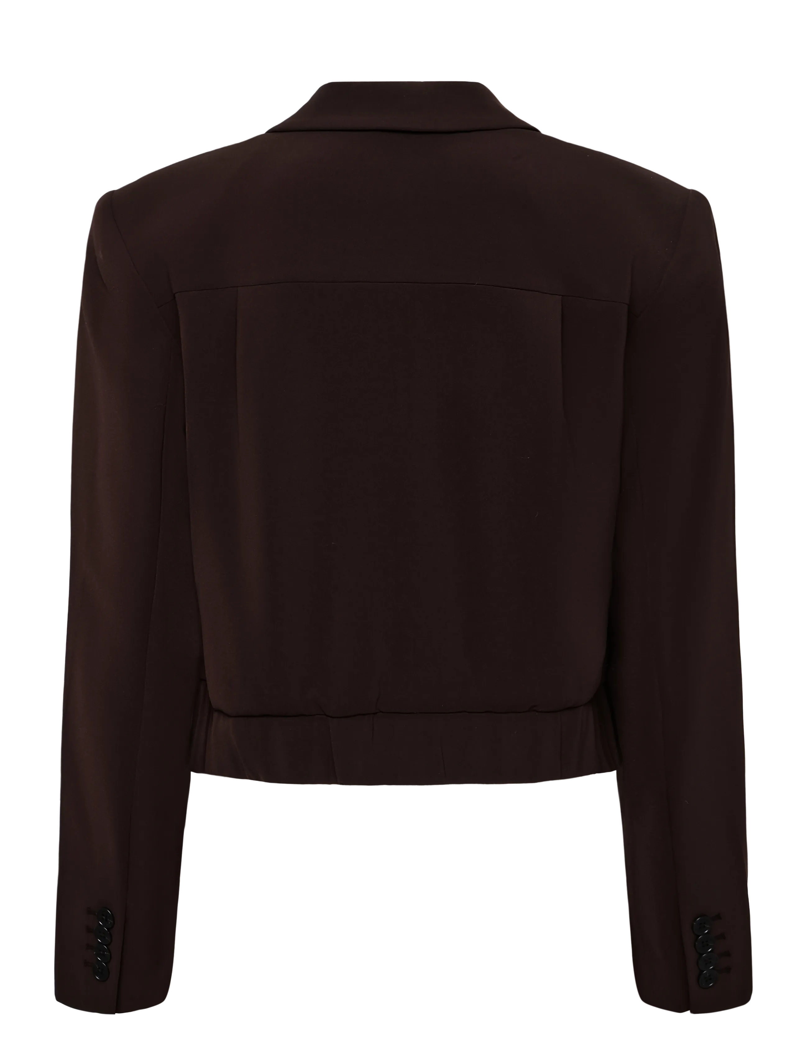Dante6 - Dante6-Reilley cropped blazer-jacket - lühikesed pintsakud - espresso brown - 2