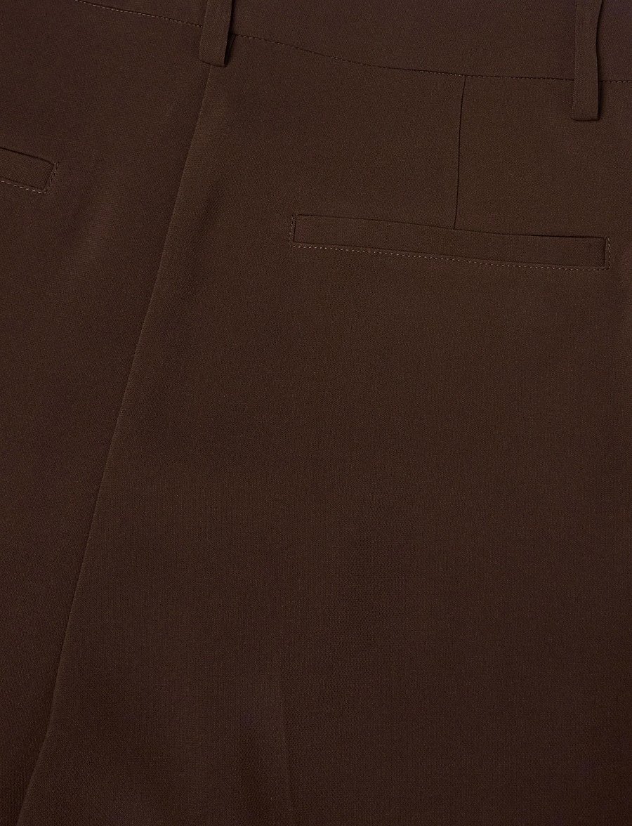 Dante6 - Dante6-Chad pleated pants - pidulikud püksid - espresso brown - 5