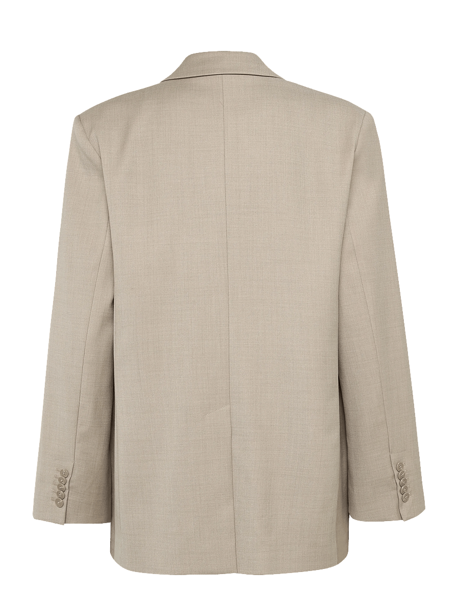 Dante6 - Dante6-Bolton wrap blazer - oversize kavajer - warm greige - 2