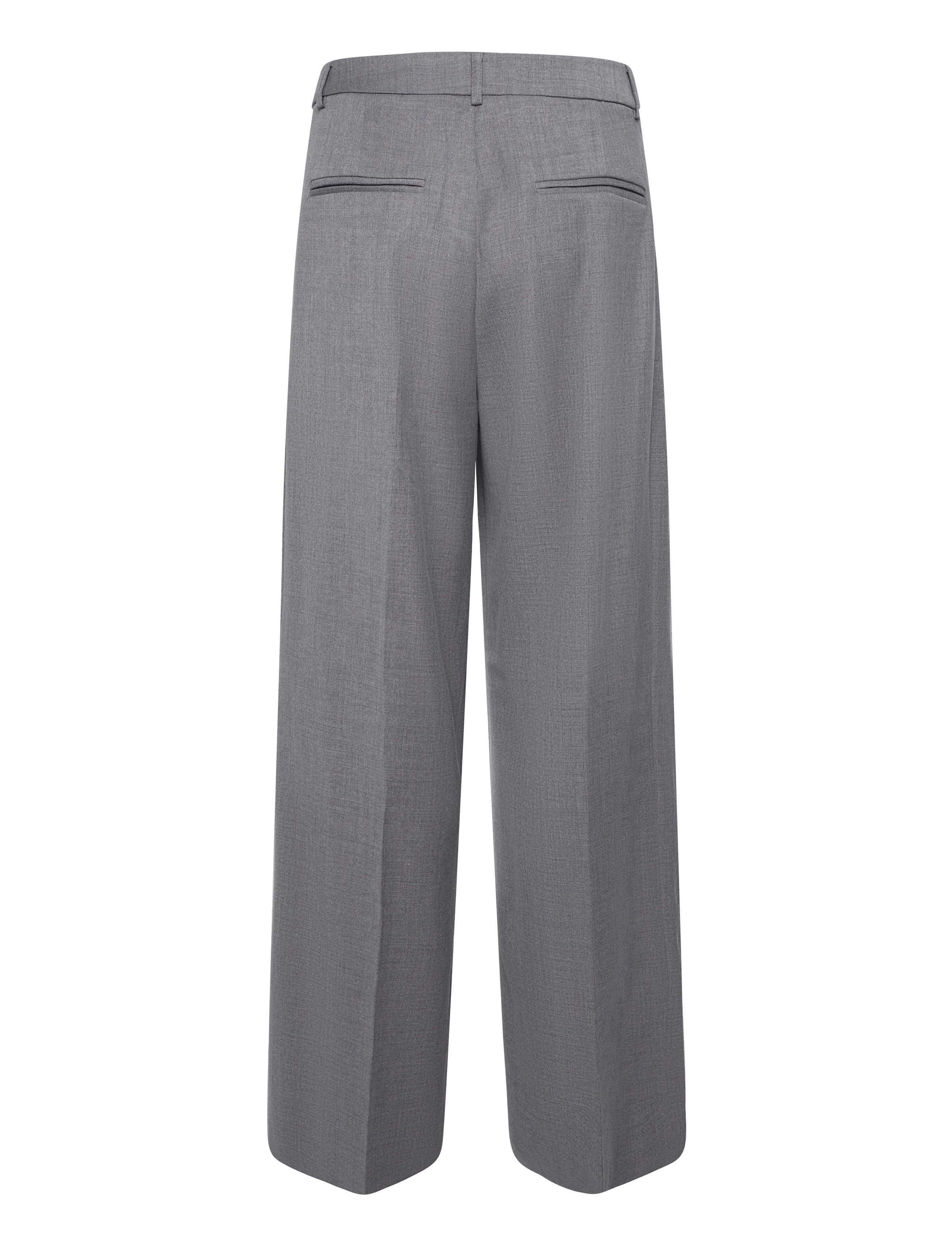 Dante6 - Dante6-Biaxa pleated pants - kostymbyxor - granite grey mÉlange - 2