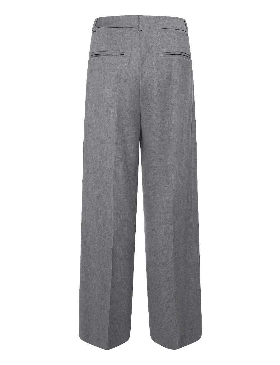 Dante6 - Dante6-Biaxa pleated pants - kostymbyxor - granite grey mÉlange - 2
