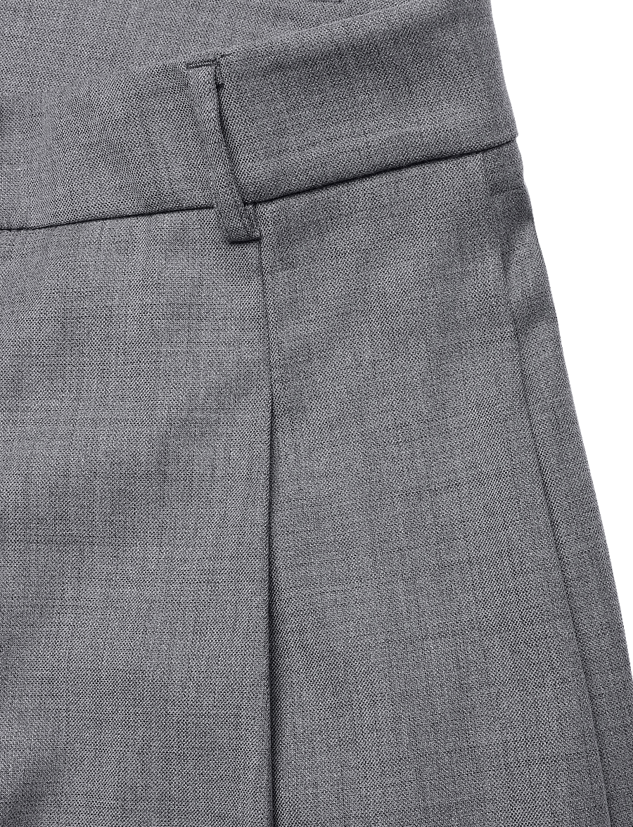 Dante6 - Dante6-Biaxa pleated pants - kostymbyxor - granite grey mÉlange - 5