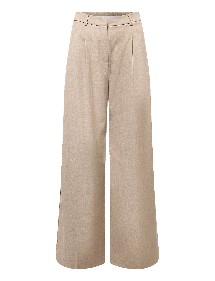 Dante6 - Dante6-Biaxa pleated pants - anzugshosen - warm greige - 1