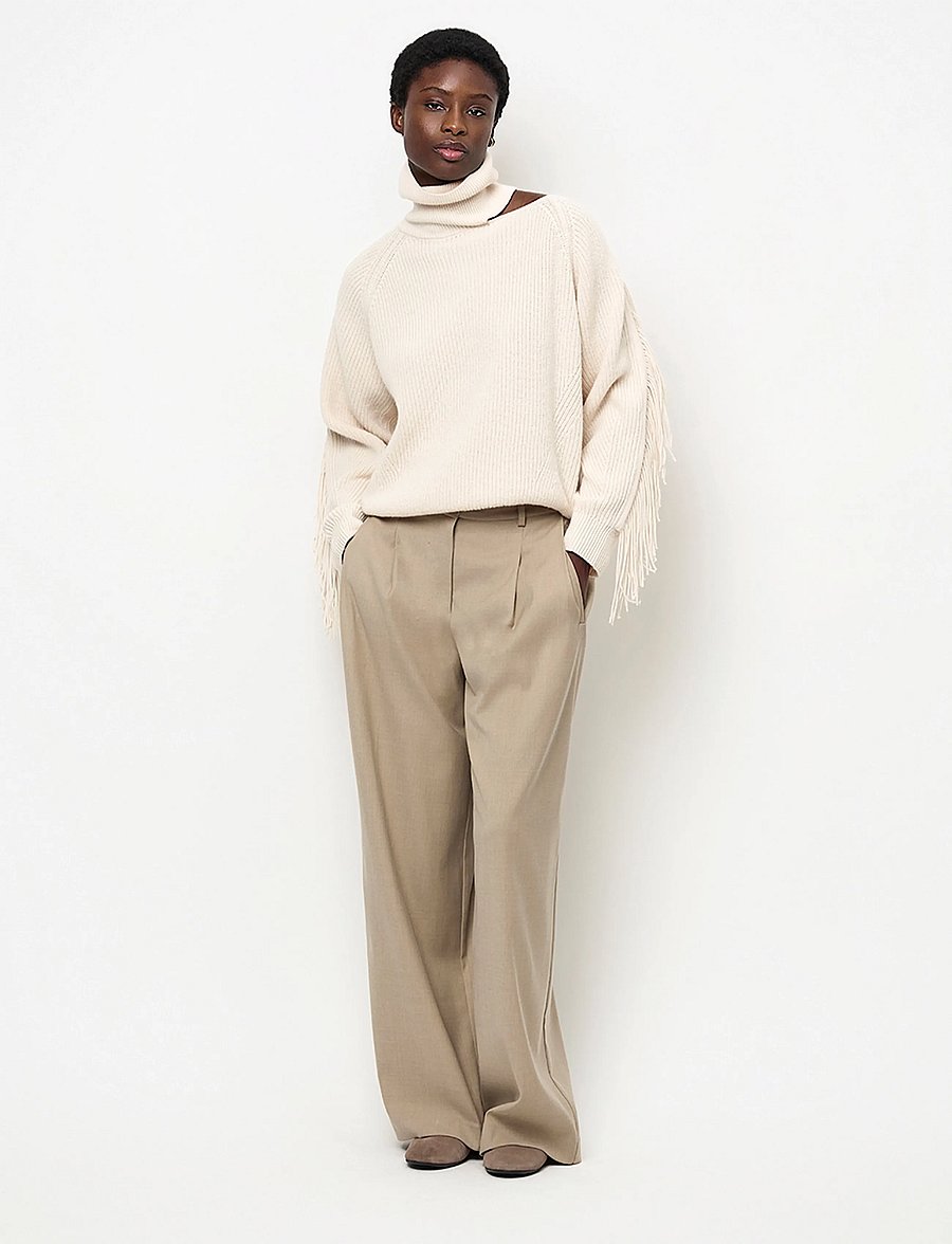 Dante6 - Dante6-Biaxa pleated pants - anzugshosen - warm greige - 0