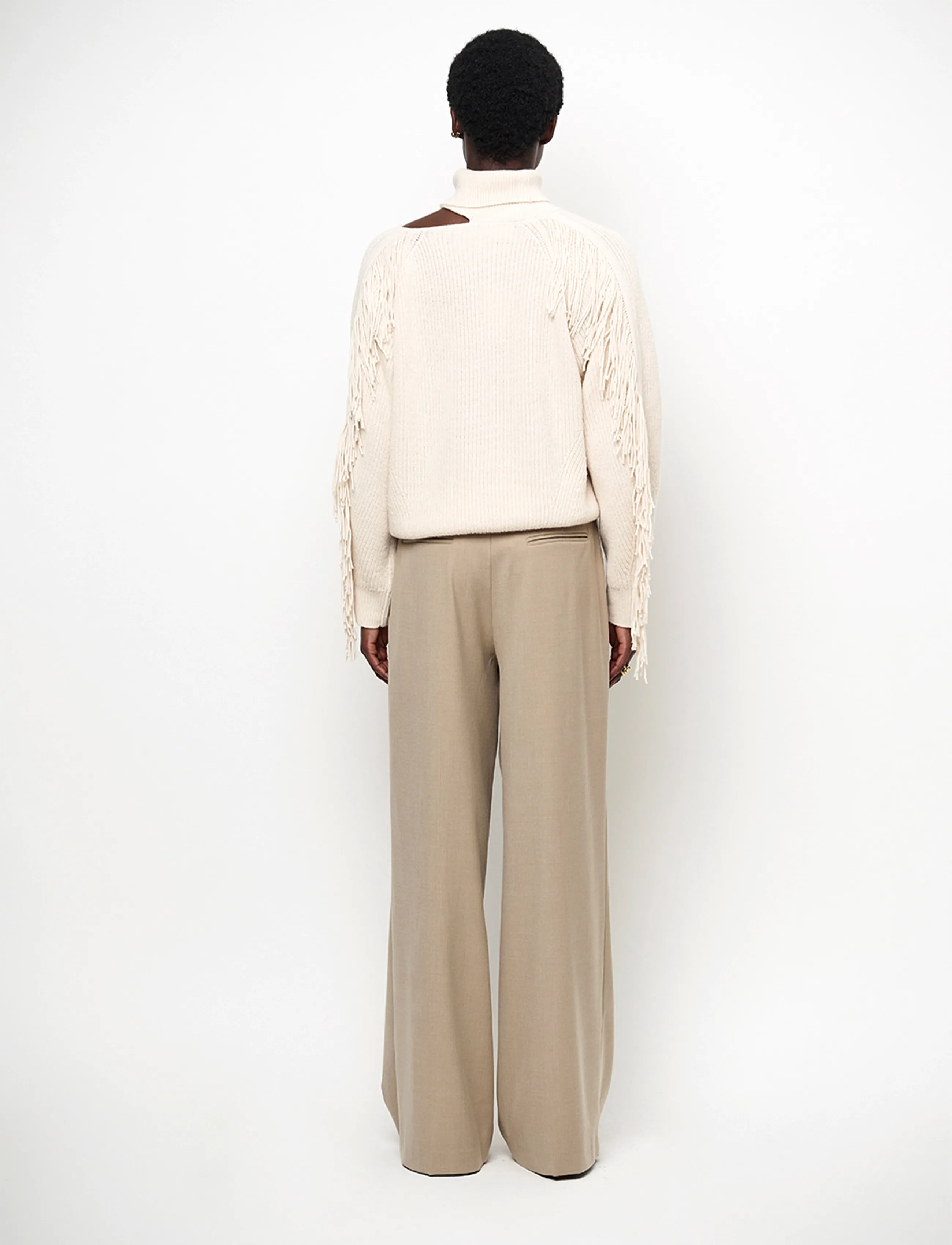 Dante6 - Dante6-Biaxa pleated pants - anzugshosen - warm greige - 3