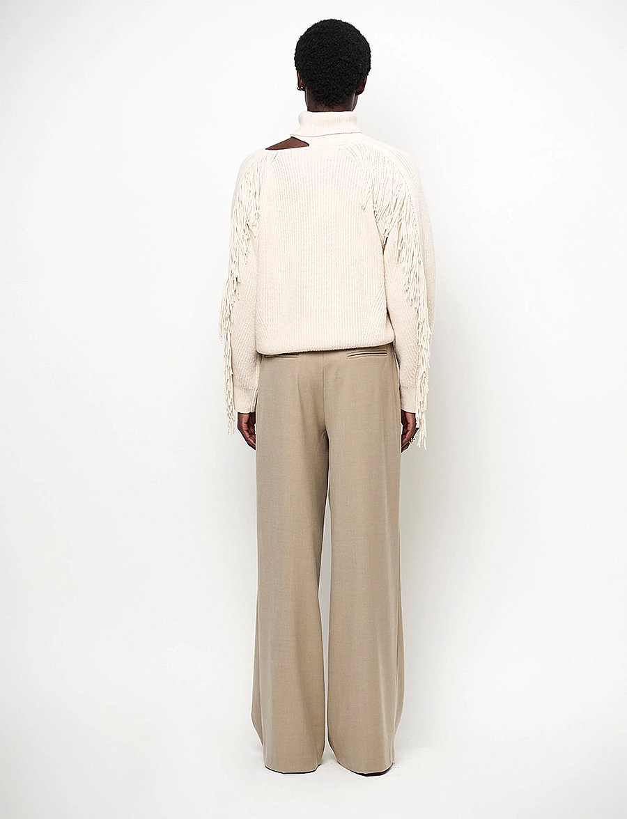 Dante6 - Dante6-Biaxa pleated pants - anzugshosen - warm greige - 3