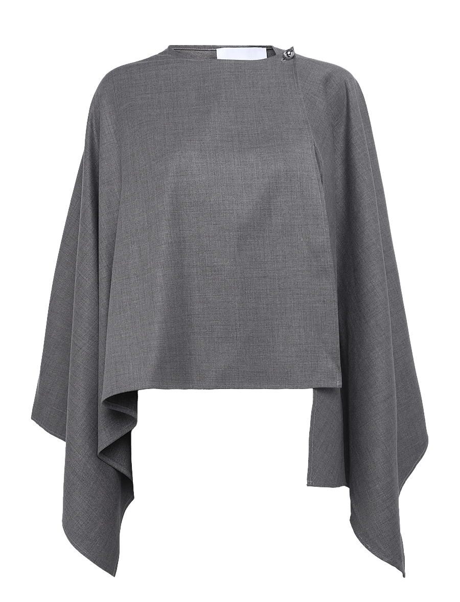 Dante6 - Dante6-Mirene smart cape - granite grey mÉlange - 1